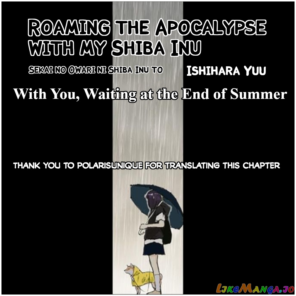 Roaming The Apocalypse With My Shiba Inu chapter 35.5 - page 34