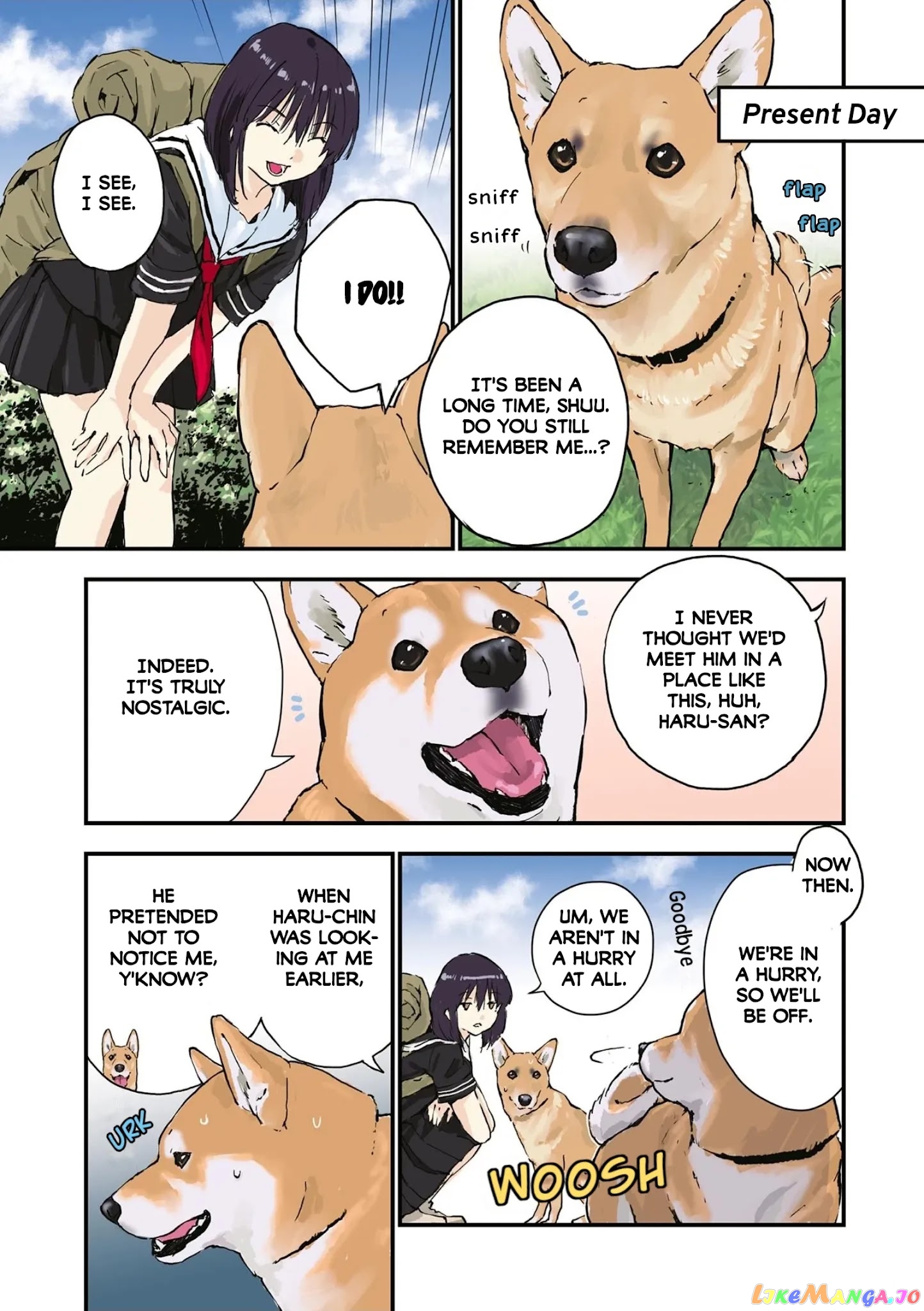 Roaming The Apocalypse With My Shiba Inu chapter 35.5 - page 8
