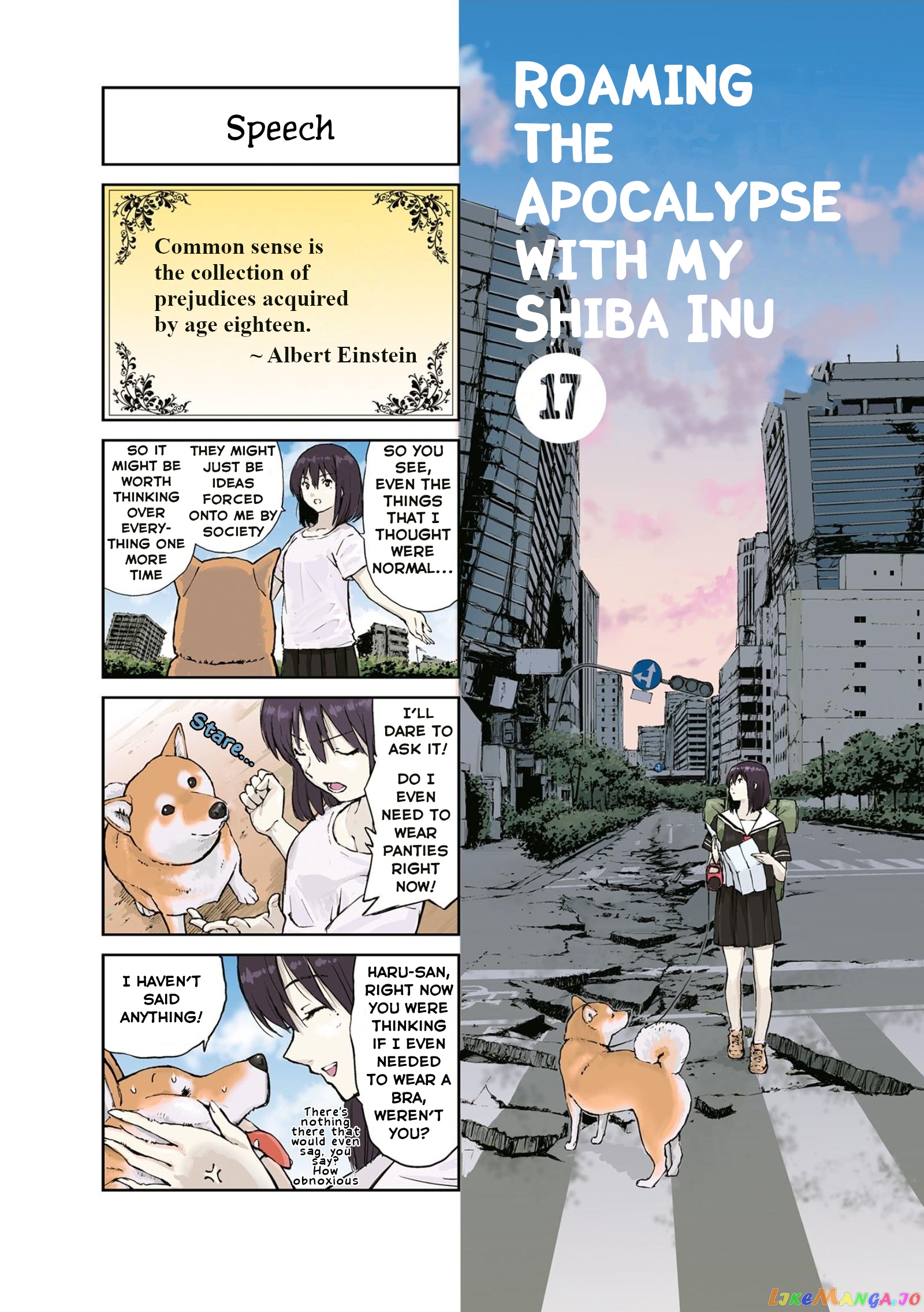 Roaming The Apocalypse With My Shiba Inu chapter 17 - page 1