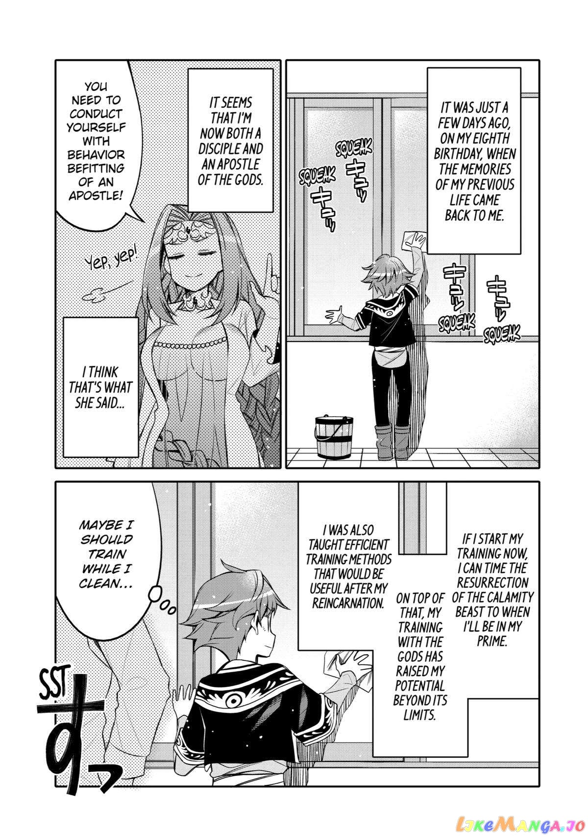 Reincarnated as an Eight-Year-Old Apostle of the Gods chapter 1 - page 26