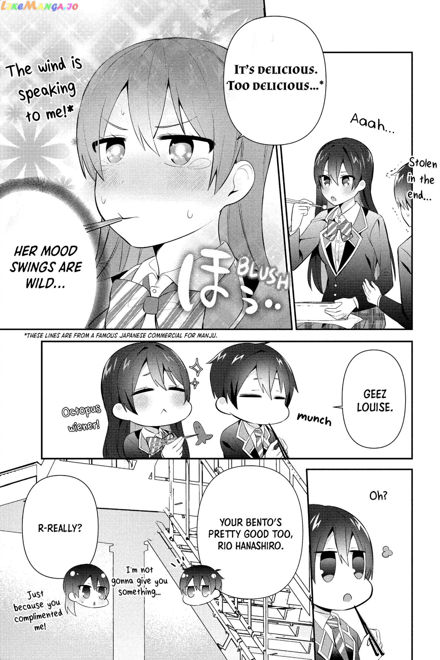 The Cute Girl Sitting Next To Me Is Trying To Make Me Fall In Love With Her As A Way To Ridicule Me, But The Tables Were Turned On Her Before She Knew It chapter 15 - page 14