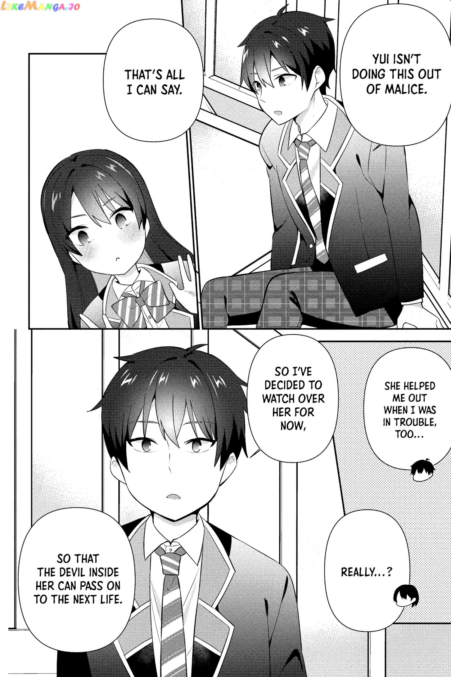 The Cute Girl Sitting Next To Me Is Trying To Make Me Fall In Love With Her As A Way To Ridicule Me, But The Tables Were Turned On Her Before She Knew It chapter 15 - page 19
