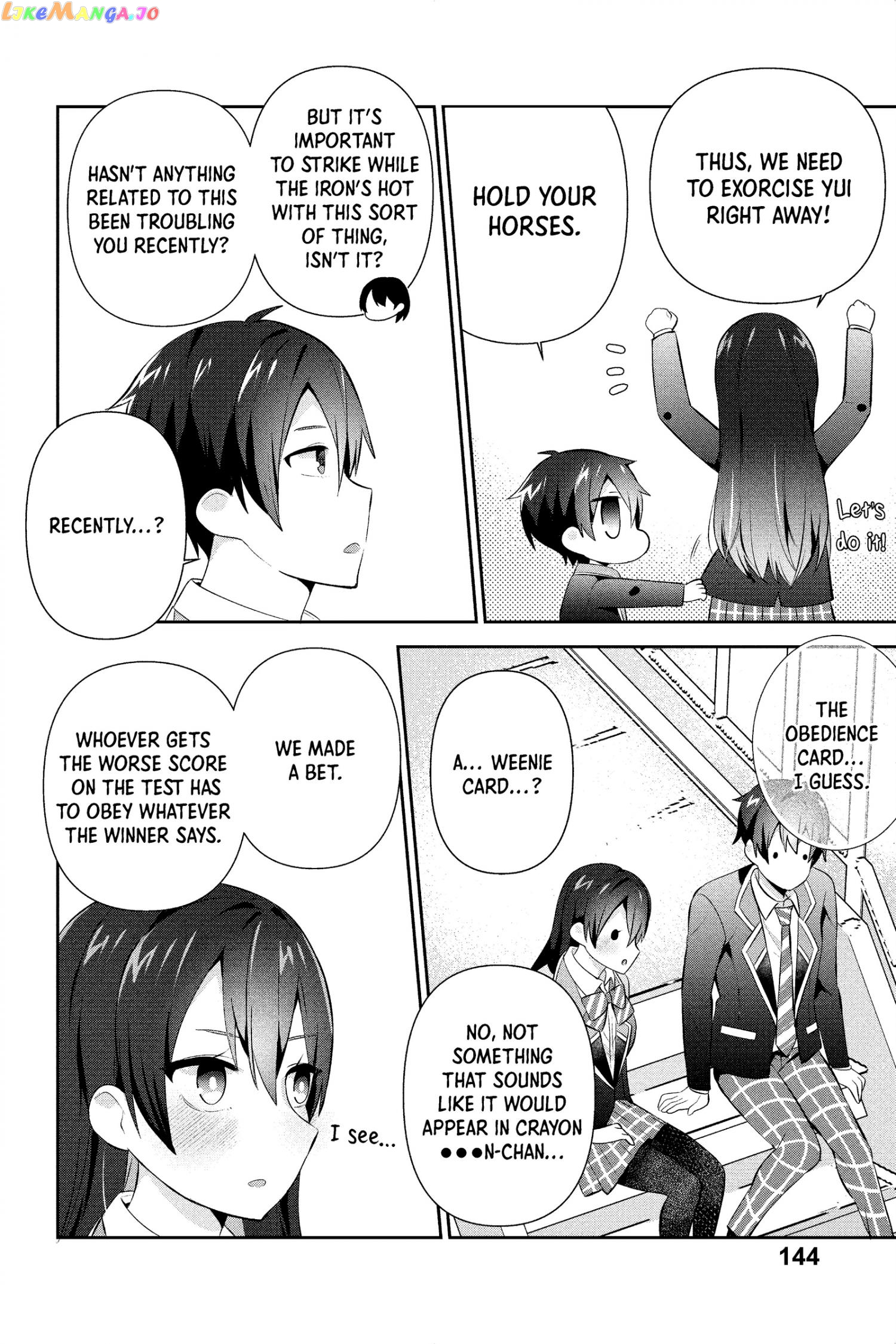 The Cute Girl Sitting Next To Me Is Trying To Make Me Fall In Love With Her As A Way To Ridicule Me, But The Tables Were Turned On Her Before She Knew It chapter 15 - page 21