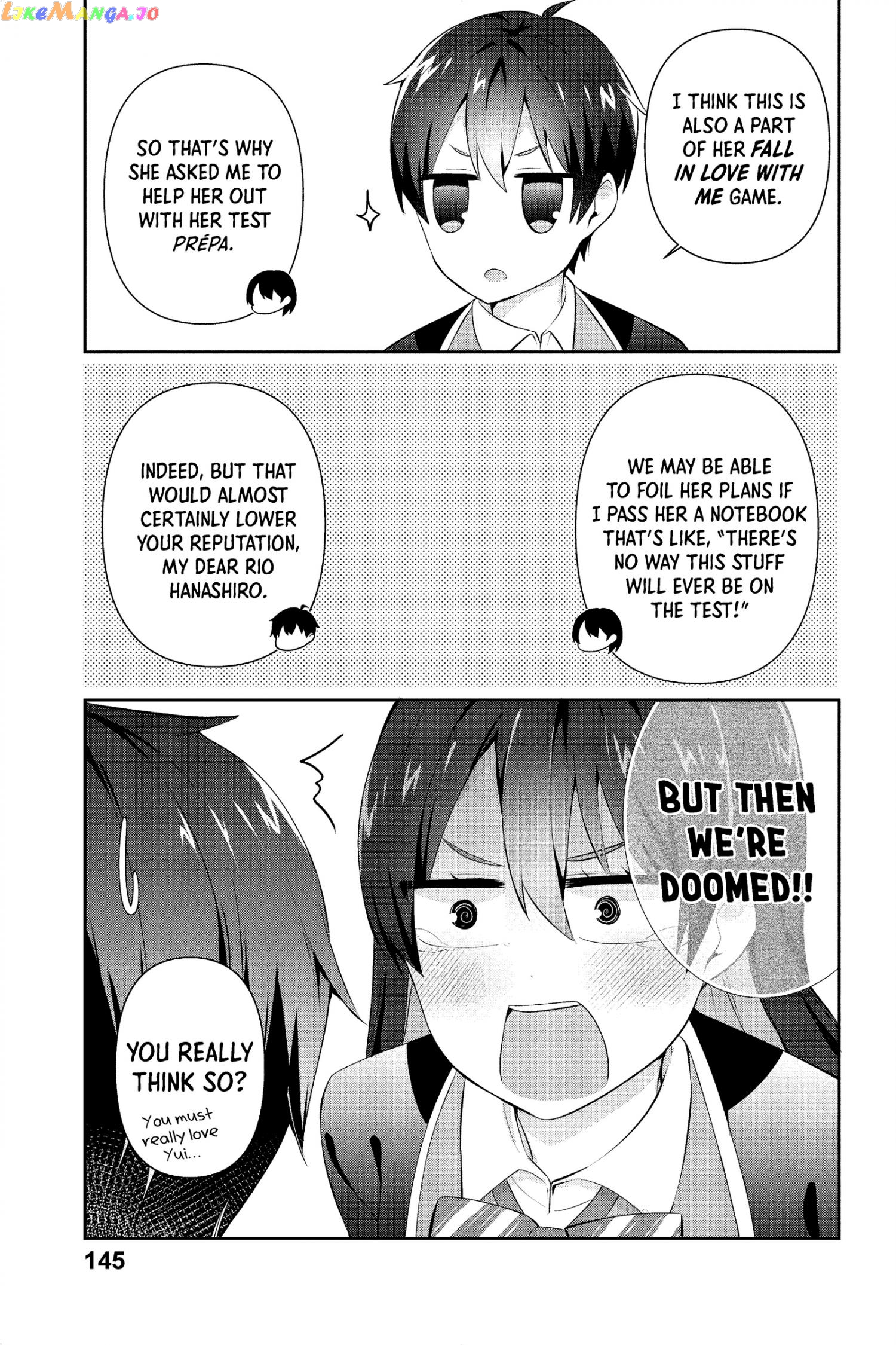 The Cute Girl Sitting Next To Me Is Trying To Make Me Fall In Love With Her As A Way To Ridicule Me, But The Tables Were Turned On Her Before She Knew It chapter 15 - page 22