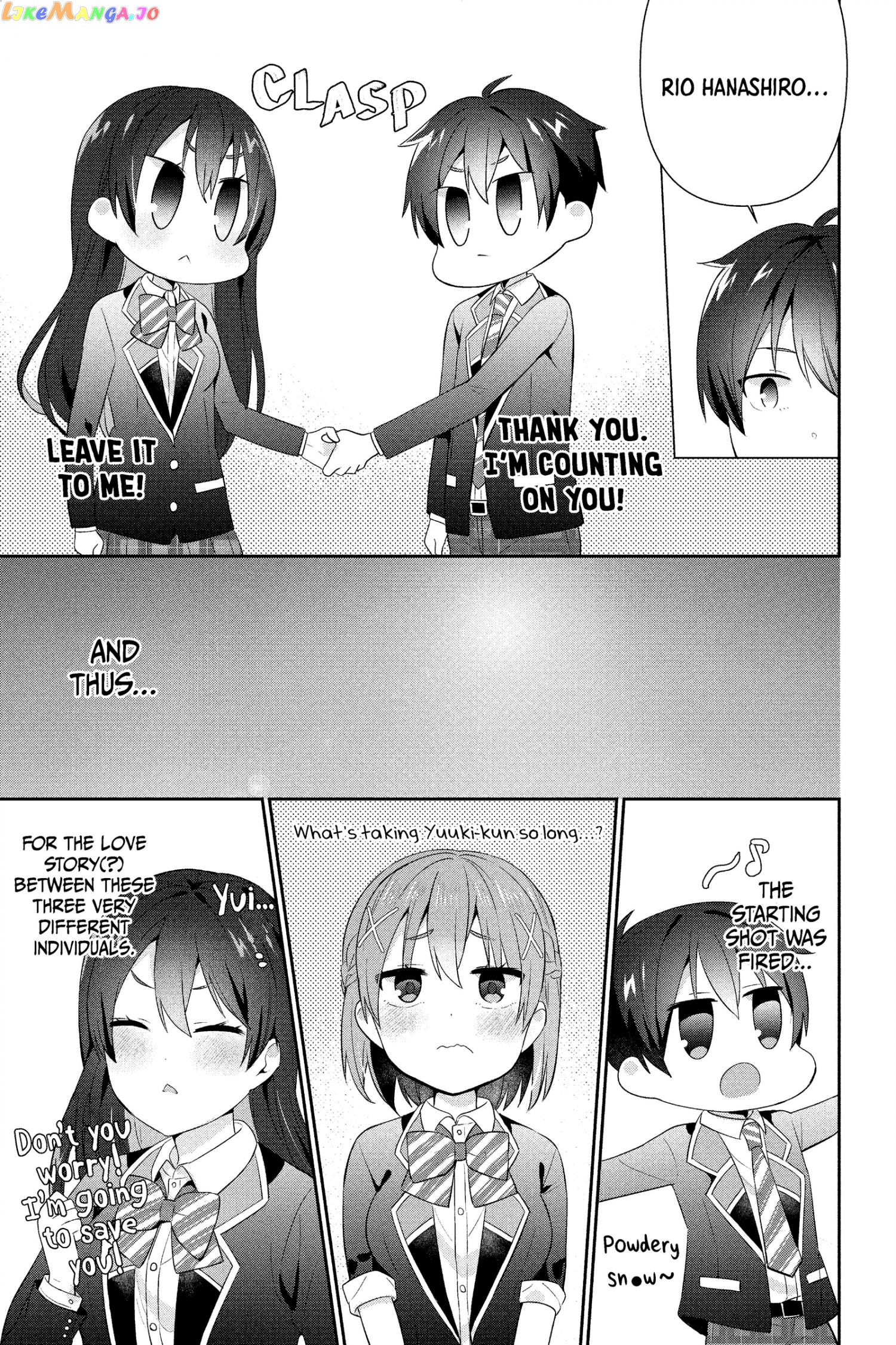 The Cute Girl Sitting Next To Me Is Trying To Make Me Fall In Love With Her As A Way To Ridicule Me, But The Tables Were Turned On Her Before She Knew It chapter 15 - page 26