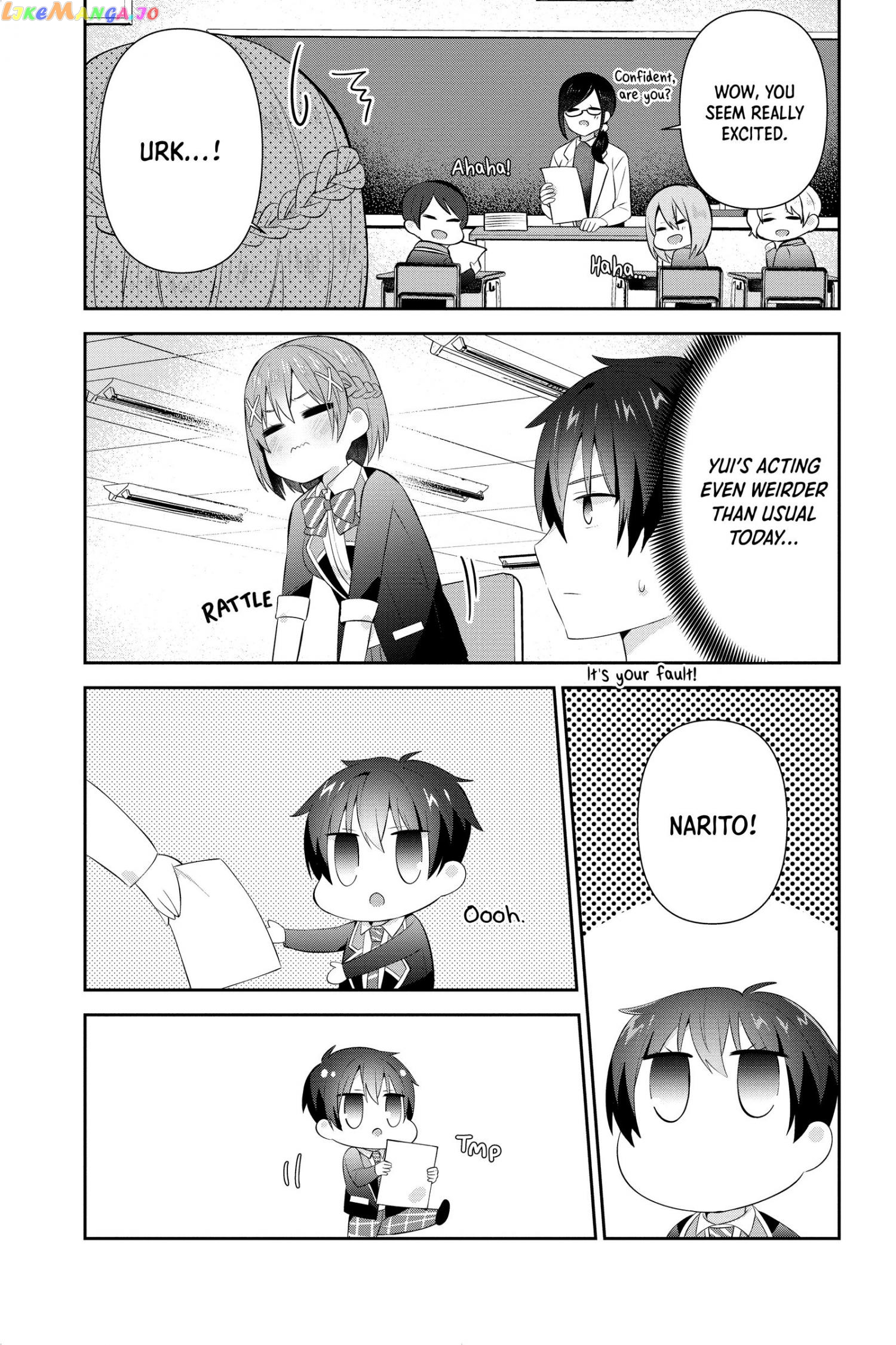 The Cute Girl Sitting Next To Me Is Trying To Make Me Fall In Love With Her As A Way To Ridicule Me, But The Tables Were Turned On Her Before She Knew It chapter 16 - page 24