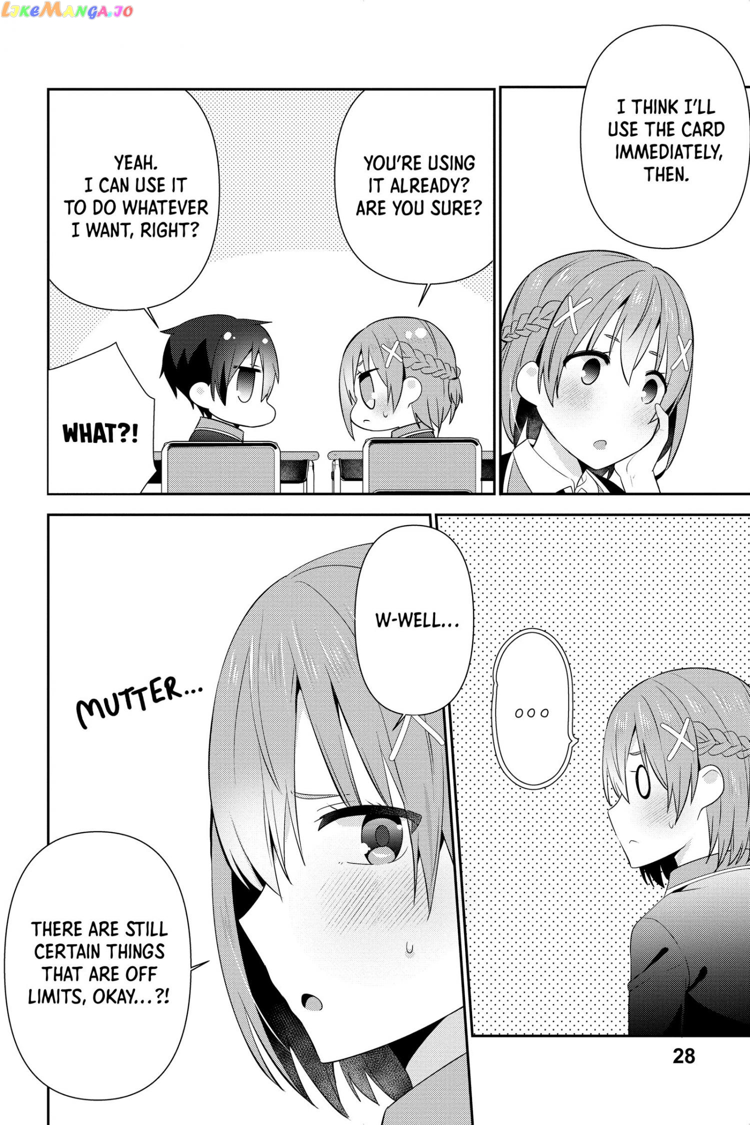 The Cute Girl Sitting Next To Me Is Trying To Make Me Fall In Love With Her As A Way To Ridicule Me, But The Tables Were Turned On Her Before She Knew It chapter 16 - page 29