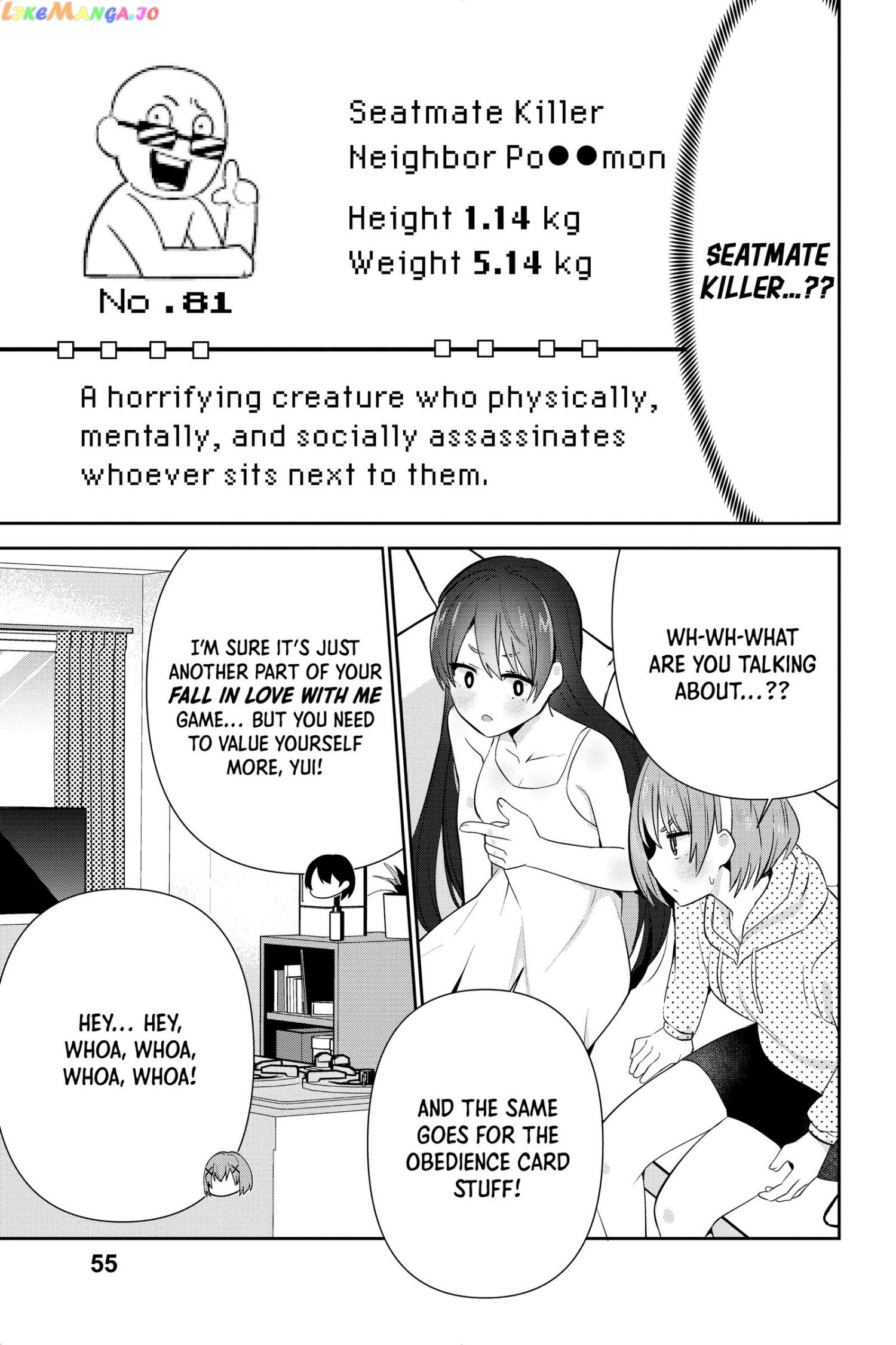 The Cute Girl Sitting Next To Me Is Trying To Make Me Fall In Love With Her As A Way To Ridicule Me, But The Tables Were Turned On Her Before She Knew It chapter 17 - page 22
