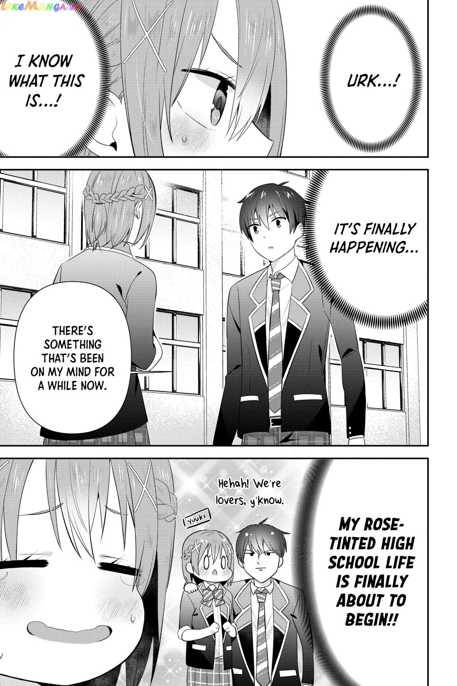 The Cute Girl Sitting Next To Me Is Trying To Make Me Fall In Love With Her As A Way To Ridicule Me, But The Tables Were Turned On Her Before She Knew It chapter 17 - page 4