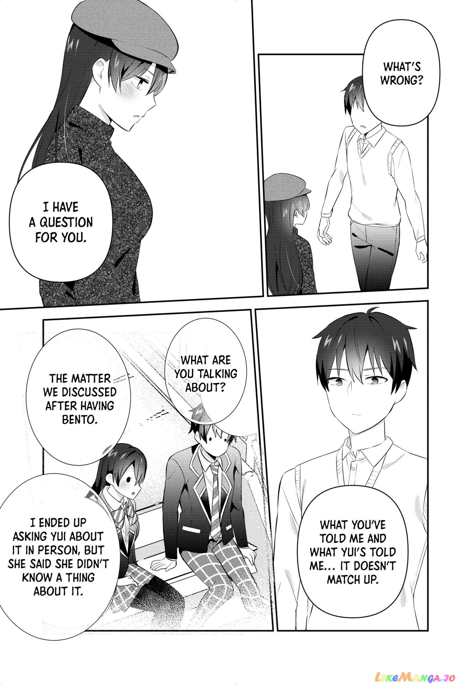 The Cute Girl Sitting Next To Me Is Trying To Make Me Fall In Love With Her As A Way To Ridicule Me, But The Tables Were Turned On Her Before She Knew It chapter 20 - page 6