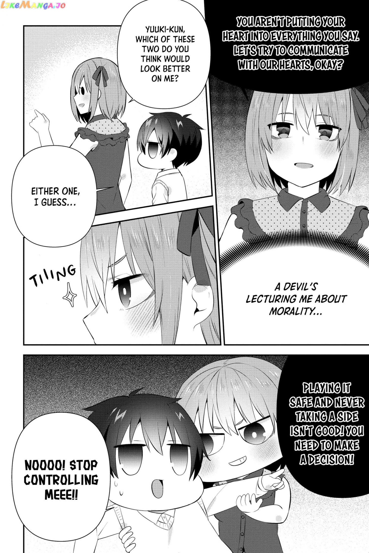 The Cute Girl Sitting Next To Me Is Trying To Make Me Fall In Love With Her As A Way To Ridicule Me, But The Tables Were Turned On Her Before She Knew It chapter 18 - page 17
