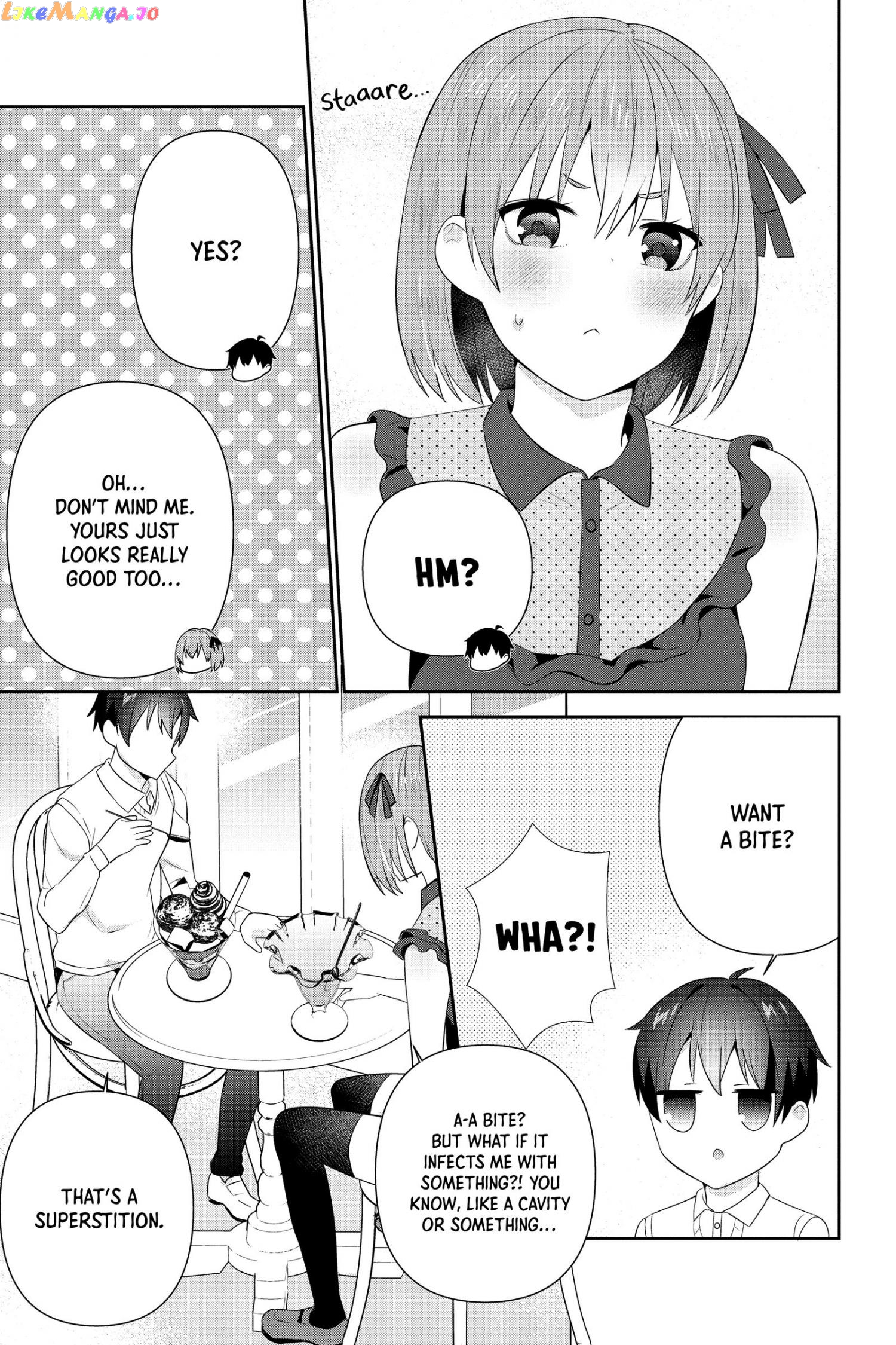 The Cute Girl Sitting Next To Me Is Trying To Make Me Fall In Love With Her As A Way To Ridicule Me, But The Tables Were Turned On Her Before She Knew It chapter 18 - page 28