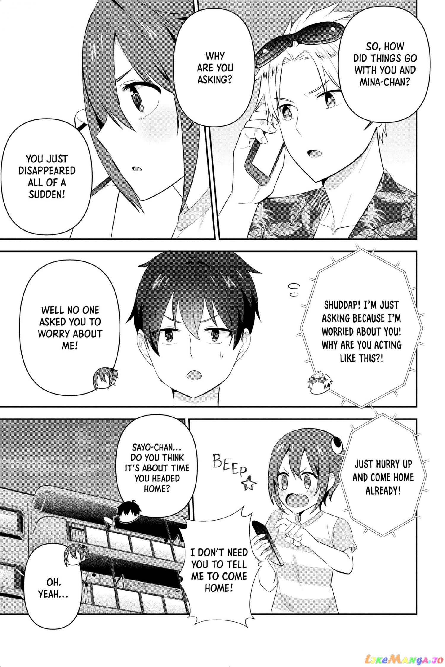 The Cute Girl Sitting Next To Me Is Trying To Make Me Fall In Love With Her As A Way To Ridicule Me, But The Tables Were Turned On Her Before She Knew It chapter 22 - page 14