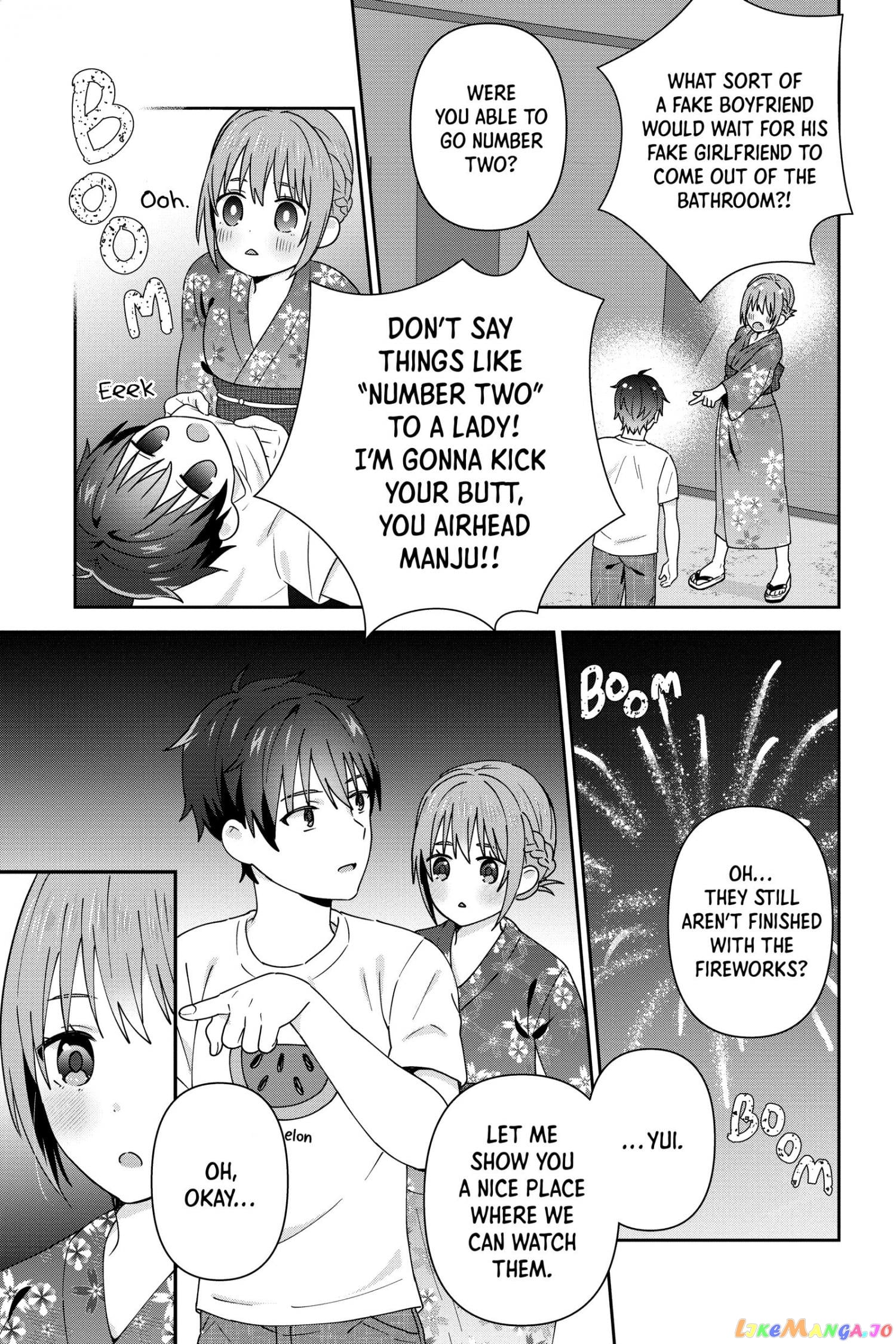 The Cute Girl Sitting Next To Me Is Trying To Make Me Fall In Love With Her As A Way To Ridicule Me, But The Tables Were Turned On Her Before She Knew It chapter 25 - page 10