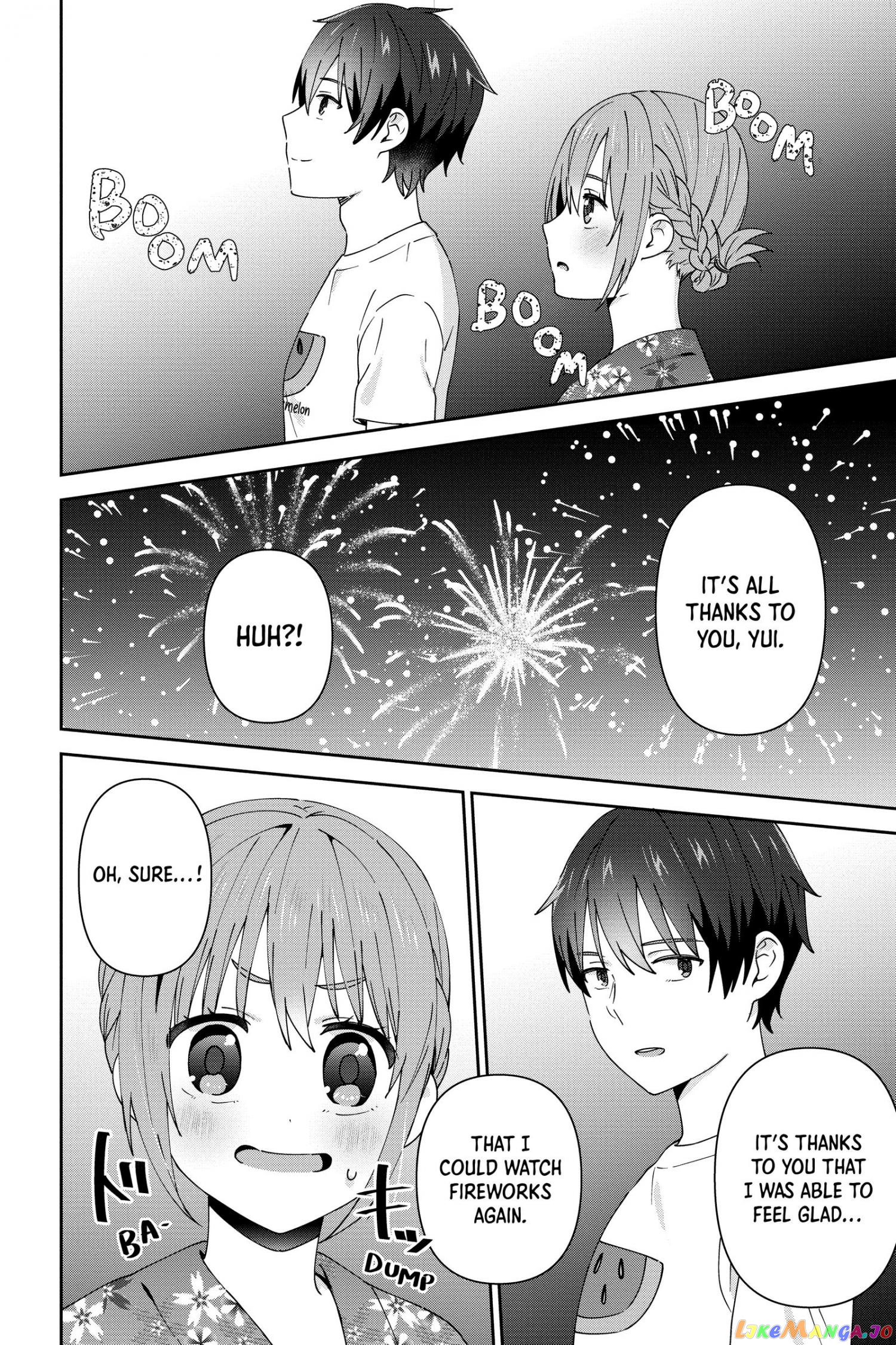 The Cute Girl Sitting Next To Me Is Trying To Make Me Fall In Love With Her As A Way To Ridicule Me, But The Tables Were Turned On Her Before She Knew It chapter 25 - page 14