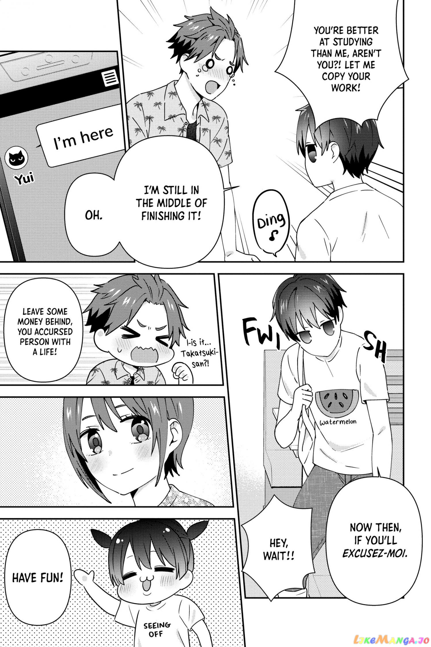 The Cute Girl Sitting Next To Me Is Trying To Make Me Fall In Love With Her As A Way To Ridicule Me, But The Tables Were Turned On Her Before She Knew It chapter 25 - page 21