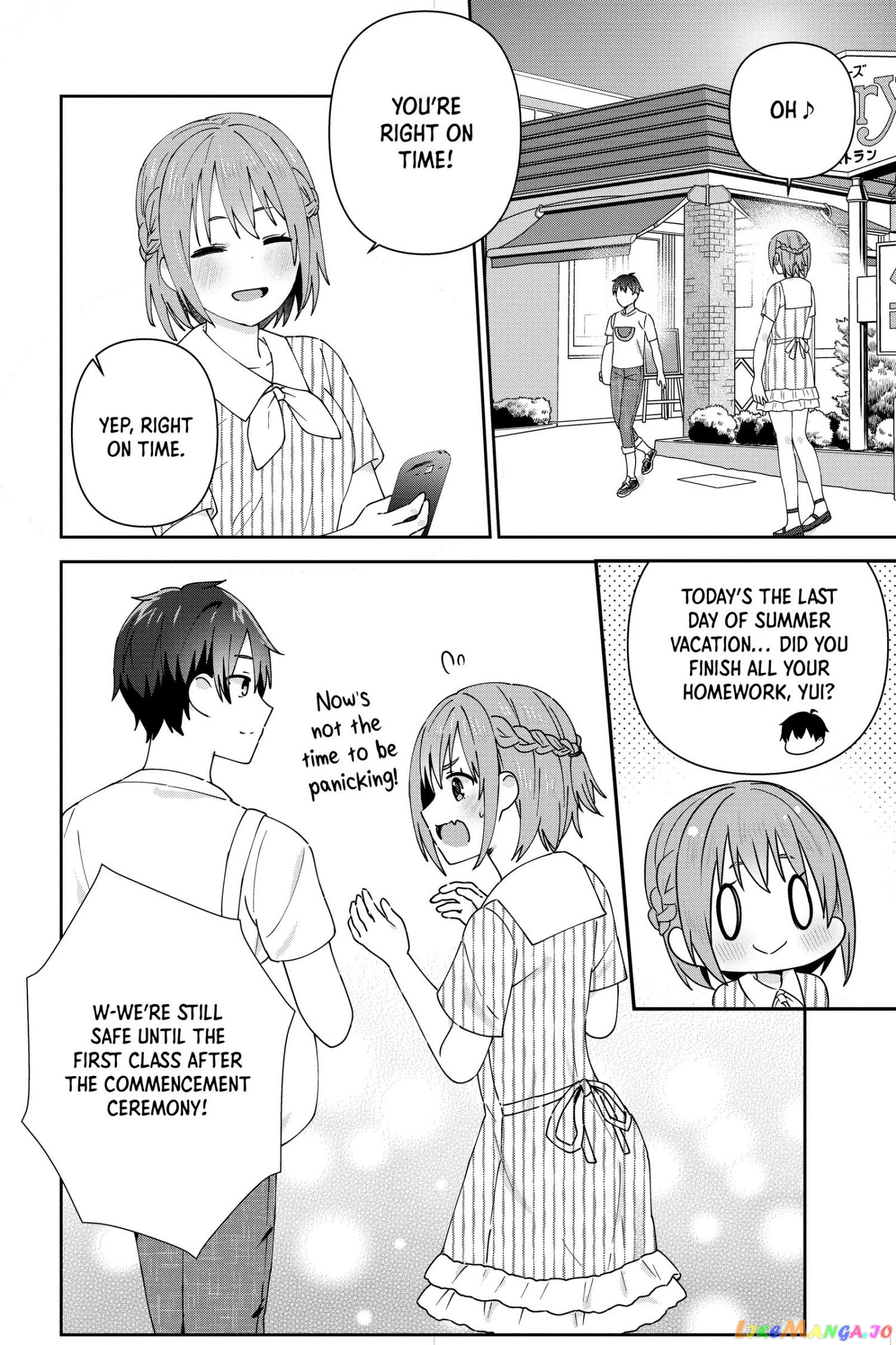 The Cute Girl Sitting Next To Me Is Trying To Make Me Fall In Love With Her As A Way To Ridicule Me, But The Tables Were Turned On Her Before She Knew It chapter 25 - page 22