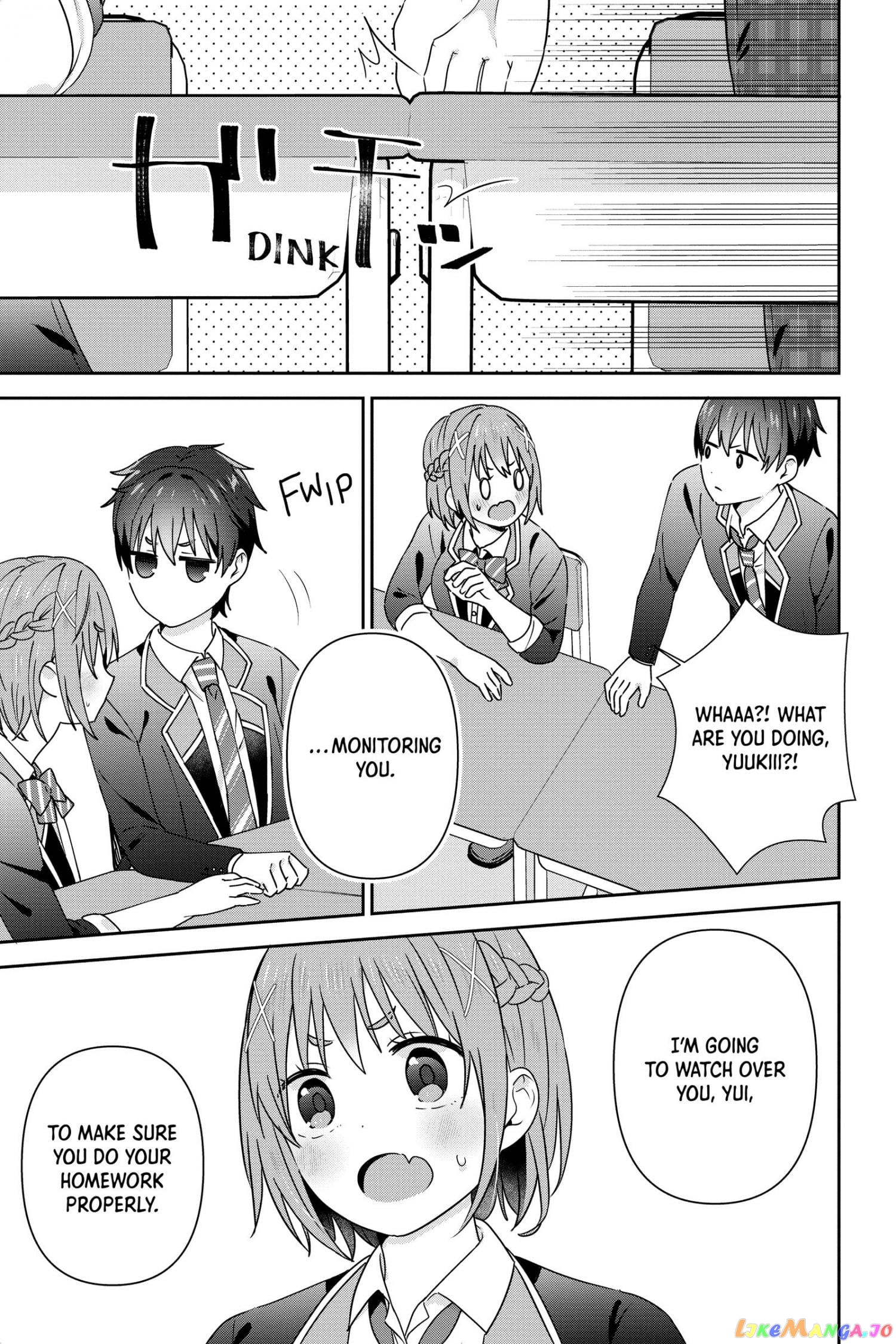The Cute Girl Sitting Next To Me Is Trying To Make Me Fall In Love With Her As A Way To Ridicule Me, But The Tables Were Turned On Her Before She Knew It chapter 25 - page 25