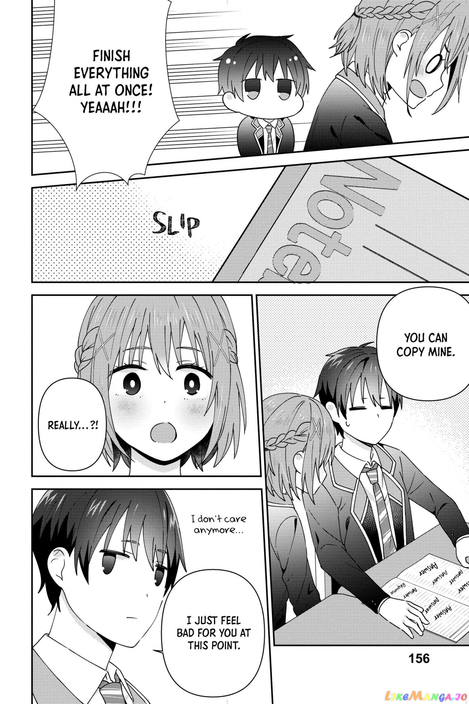 The Cute Girl Sitting Next To Me Is Trying To Make Me Fall In Love With Her As A Way To Ridicule Me, But The Tables Were Turned On Her Before She Knew It chapter 25 - page 28