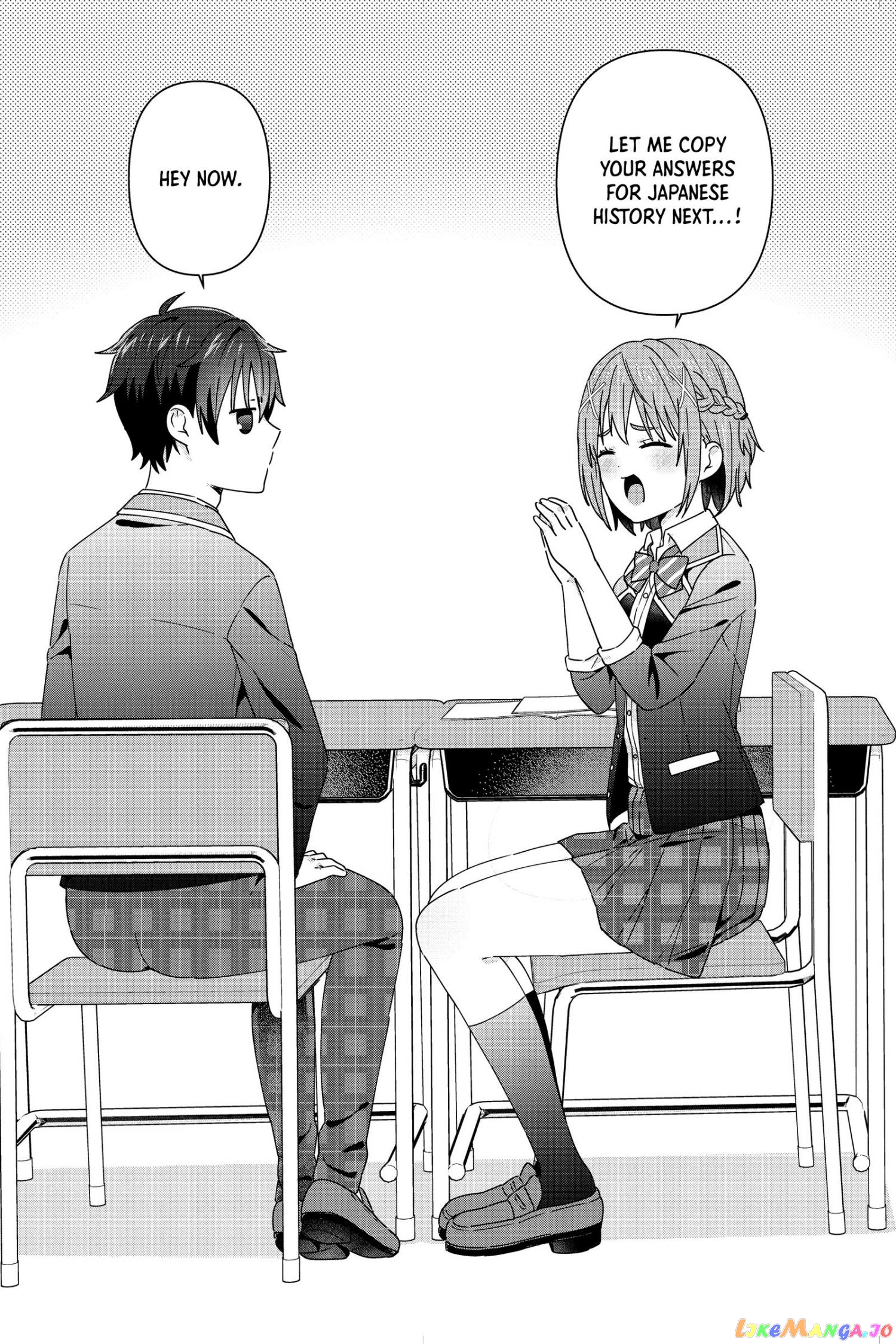 The Cute Girl Sitting Next To Me Is Trying To Make Me Fall In Love With Her As A Way To Ridicule Me, But The Tables Were Turned On Her Before She Knew It chapter 25 - page 30