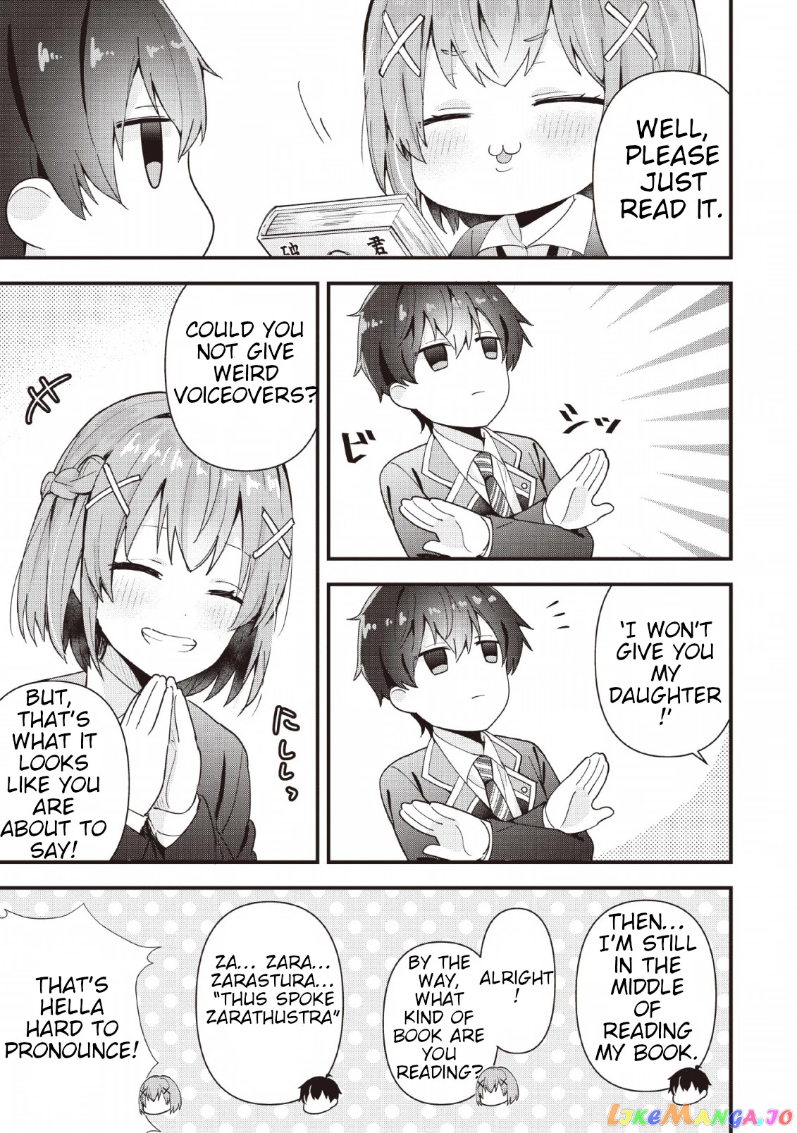 The Cute Girl Sitting Next To Me Is Trying To Make Me Fall In Love With Her As A Way To Ridicule Me, But The Tables Were Turned On Her Before She Knew It chapter 1 - page 11