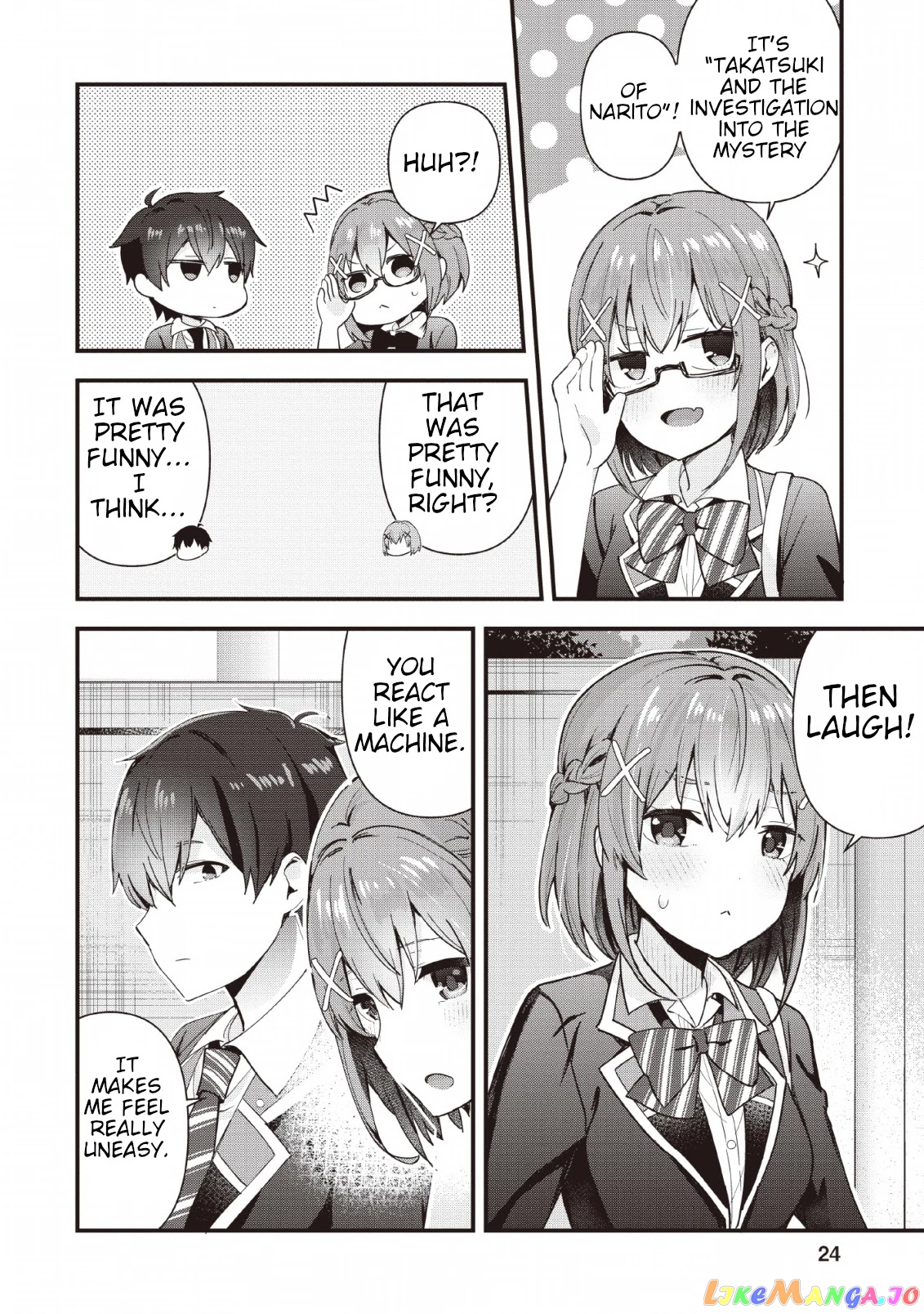 The Cute Girl Sitting Next To Me Is Trying To Make Me Fall In Love With Her As A Way To Ridicule Me, But The Tables Were Turned On Her Before She Knew It chapter 1 - page 22