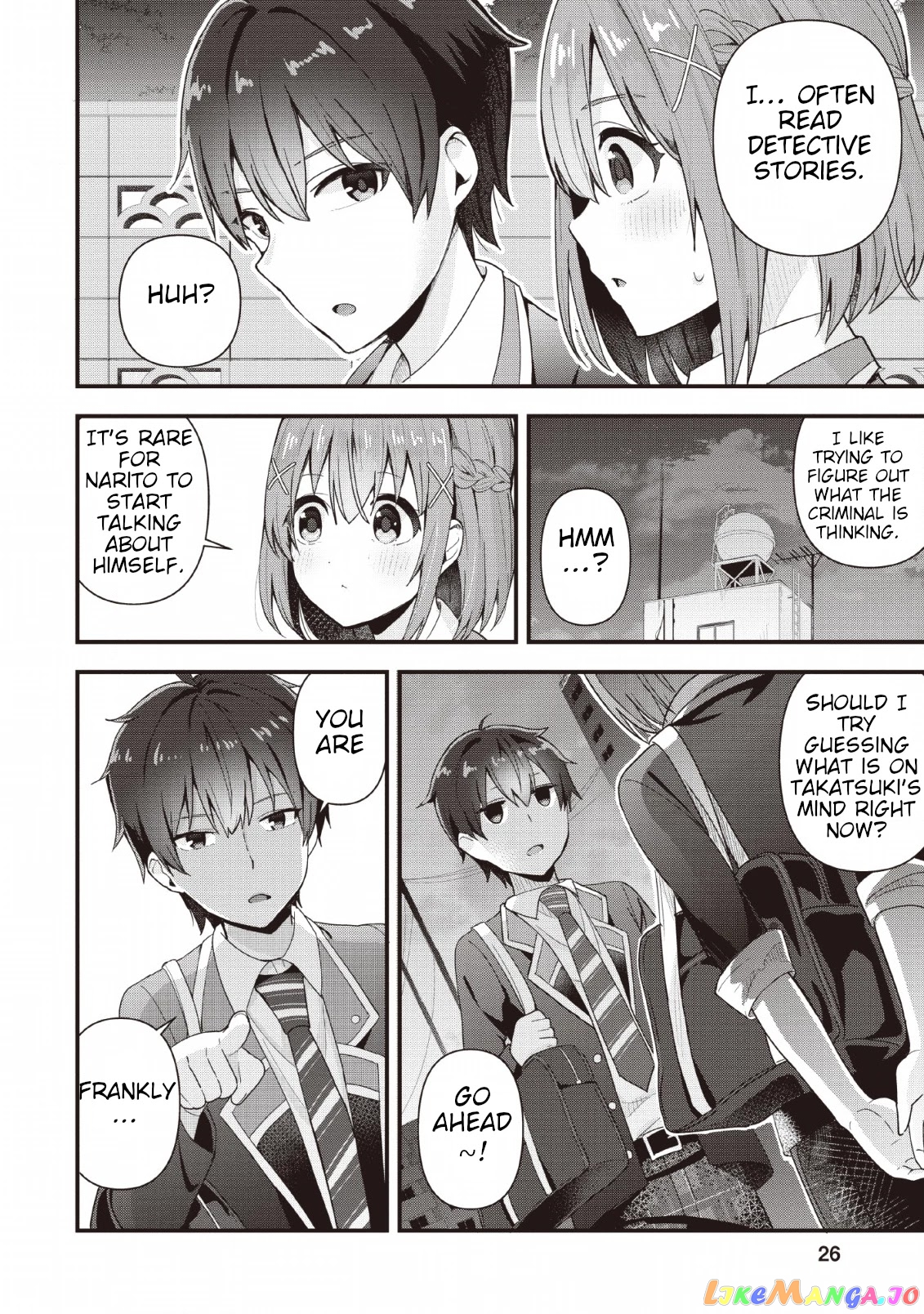 The Cute Girl Sitting Next To Me Is Trying To Make Me Fall In Love With Her As A Way To Ridicule Me, But The Tables Were Turned On Her Before She Knew It chapter 1 - page 24