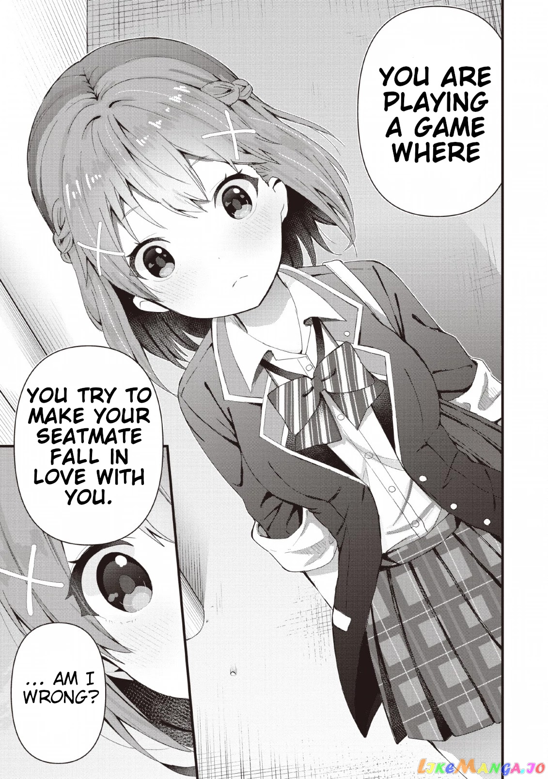 The Cute Girl Sitting Next To Me Is Trying To Make Me Fall In Love With Her As A Way To Ridicule Me, But The Tables Were Turned On Her Before She Knew It chapter 1 - page 25