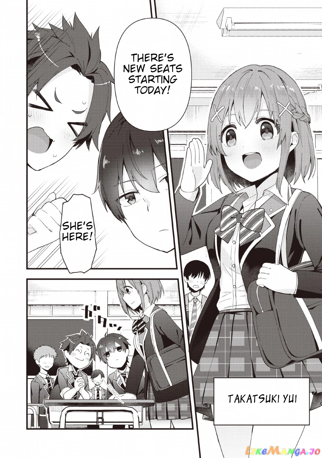 The Cute Girl Sitting Next To Me Is Trying To Make Me Fall In Love With Her As A Way To Ridicule Me, But The Tables Were Turned On Her Before She Knew It chapter 1 - page 6