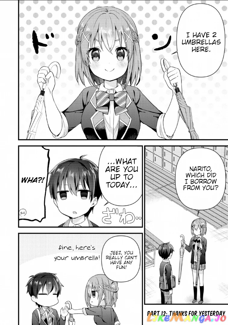The Cute Girl Sitting Next To Me Is Trying To Make Me Fall In Love With Her As A Way To Ridicule Me, But The Tables Were Turned On Her Before She Knew It chapter 3 - page 22