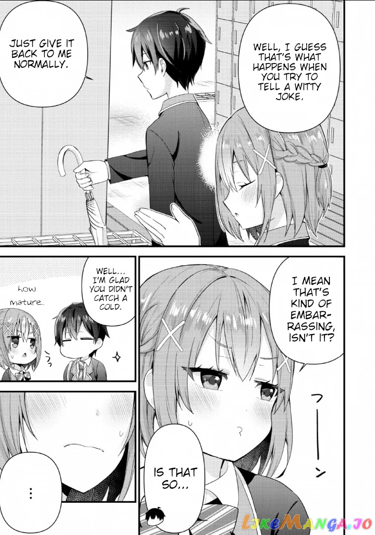The Cute Girl Sitting Next To Me Is Trying To Make Me Fall In Love With Her As A Way To Ridicule Me, But The Tables Were Turned On Her Before She Knew It chapter 3 - page 23