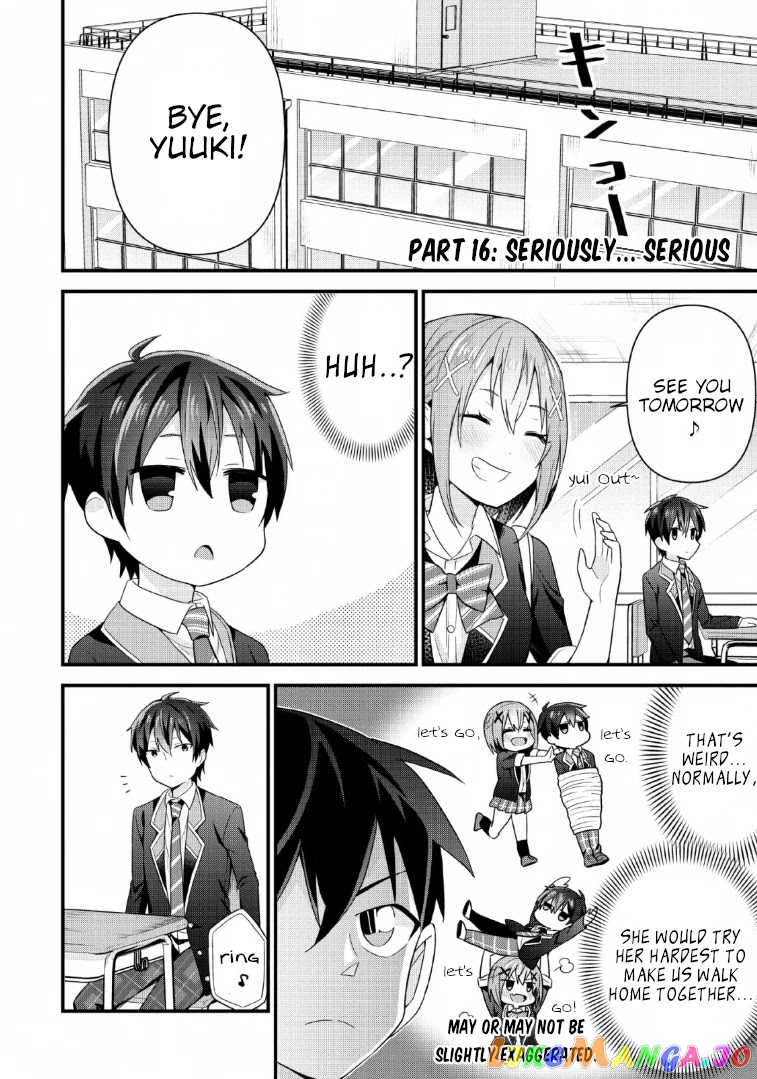 The Cute Girl Sitting Next To Me Is Trying To Make Me Fall In Love With Her As A Way To Ridicule Me, But The Tables Were Turned On Her Before She Knew It chapter 4 - page 16