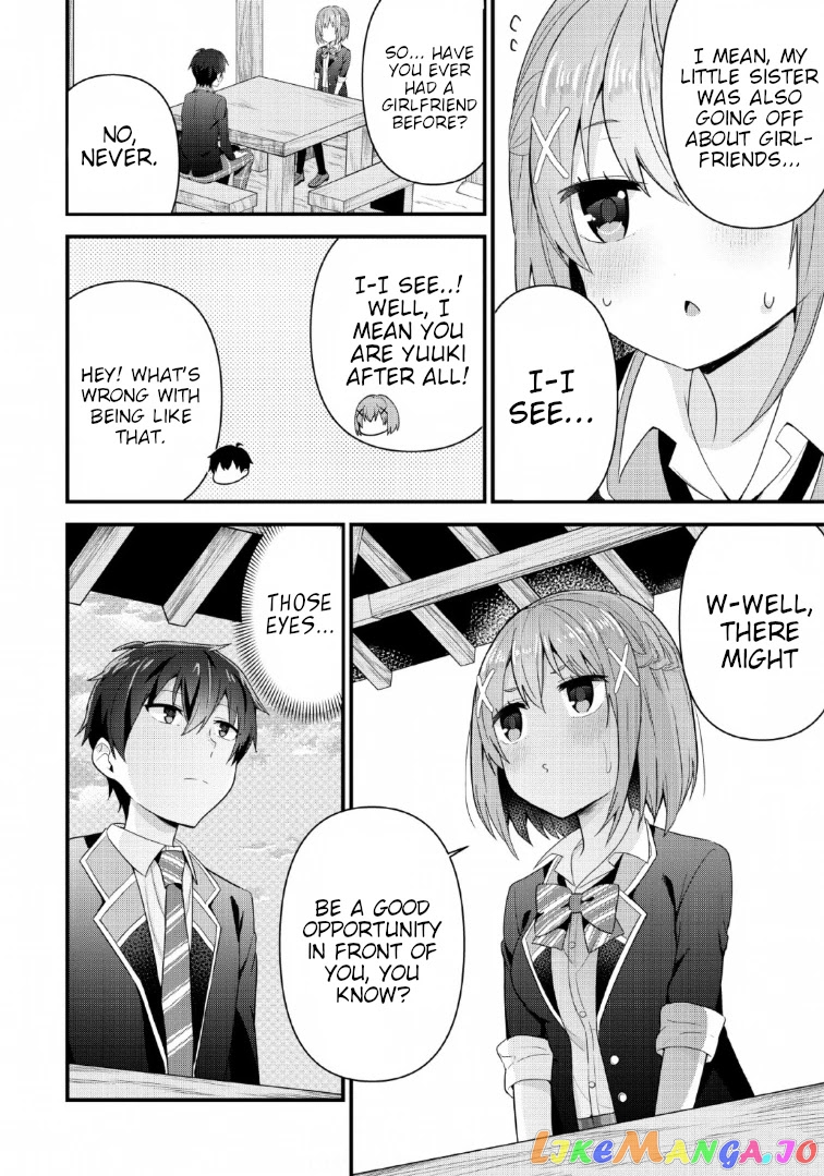 The Cute Girl Sitting Next To Me Is Trying To Make Me Fall In Love With Her As A Way To Ridicule Me, But The Tables Were Turned On Her Before She Knew It chapter 4 - page 24