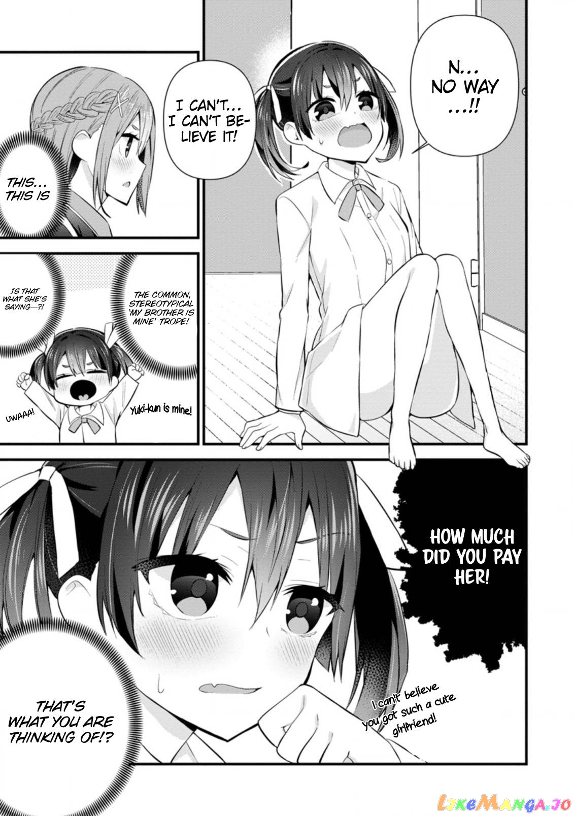 The Cute Girl Sitting Next To Me Is Trying To Make Me Fall In Love With Her As A Way To Ridicule Me, But The Tables Were Turned On Her Before She Knew It chapter 7 - page 14