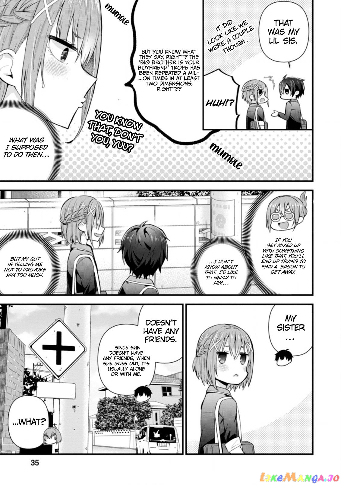 The Cute Girl Sitting Next To Me Is Trying To Make Me Fall In Love With Her As A Way To Ridicule Me, But The Tables Were Turned On Her Before She Knew It chapter 7 - page 4