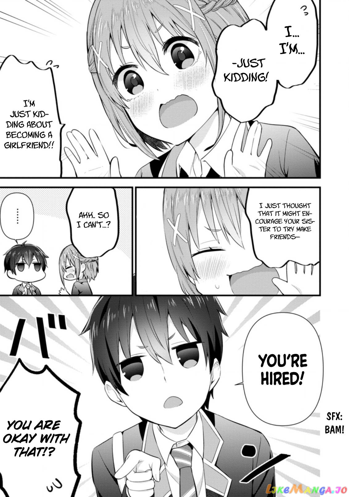 The Cute Girl Sitting Next To Me Is Trying To Make Me Fall In Love With Her As A Way To Ridicule Me, But The Tables Were Turned On Her Before She Knew It chapter 7 - page 8
