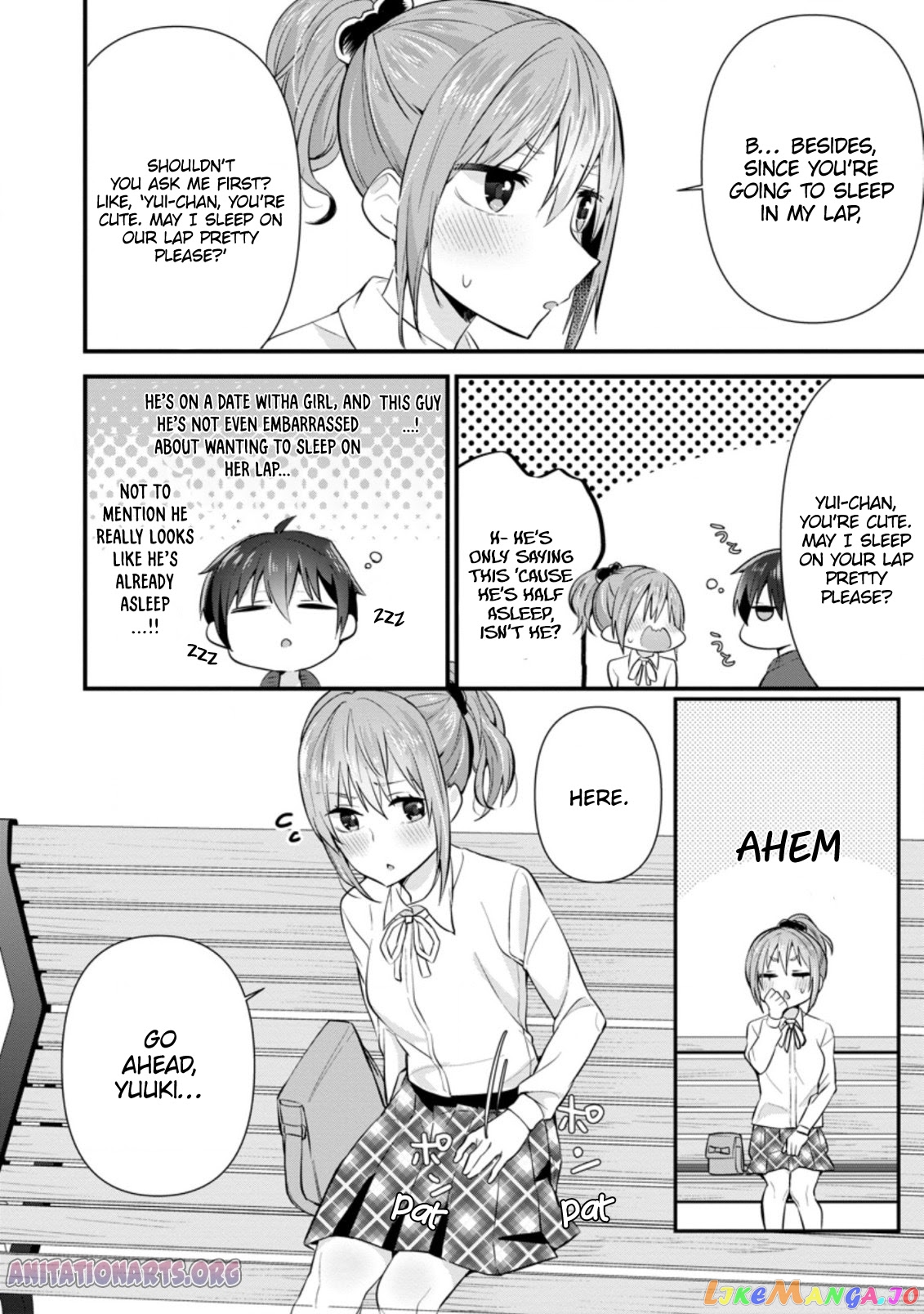 The Cute Girl Sitting Next To Me Is Trying To Make Me Fall In Love With Her As A Way To Ridicule Me, But The Tables Were Turned On Her Before She Knew It chapter 8 - page 21