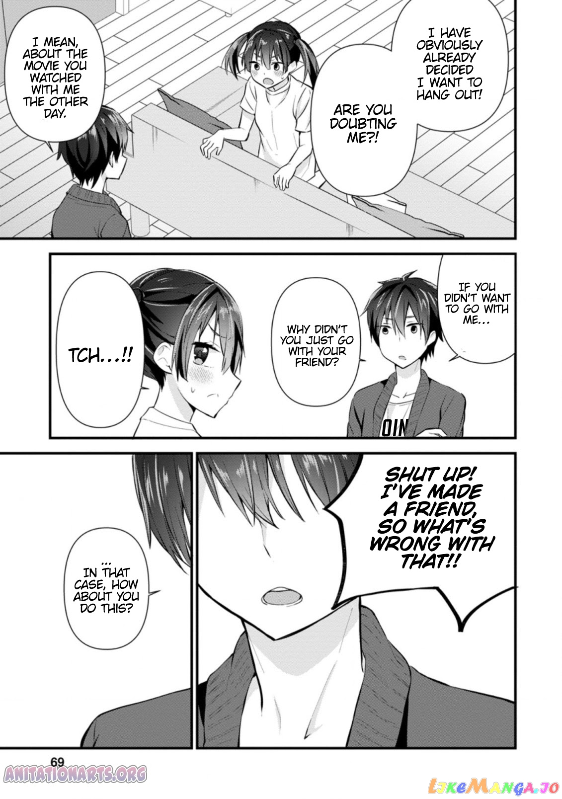 The Cute Girl Sitting Next To Me Is Trying To Make Me Fall In Love With Her As A Way To Ridicule Me, But The Tables Were Turned On Her Before She Knew It chapter 8 - page 6