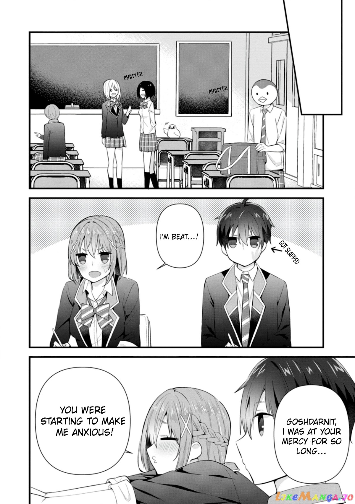 The Cute Girl Sitting Next To Me Is Trying To Make Me Fall In Love With Her As A Way To Ridicule Me, But The Tables Were Turned On Her Before She Knew It chapter 10 - page 11