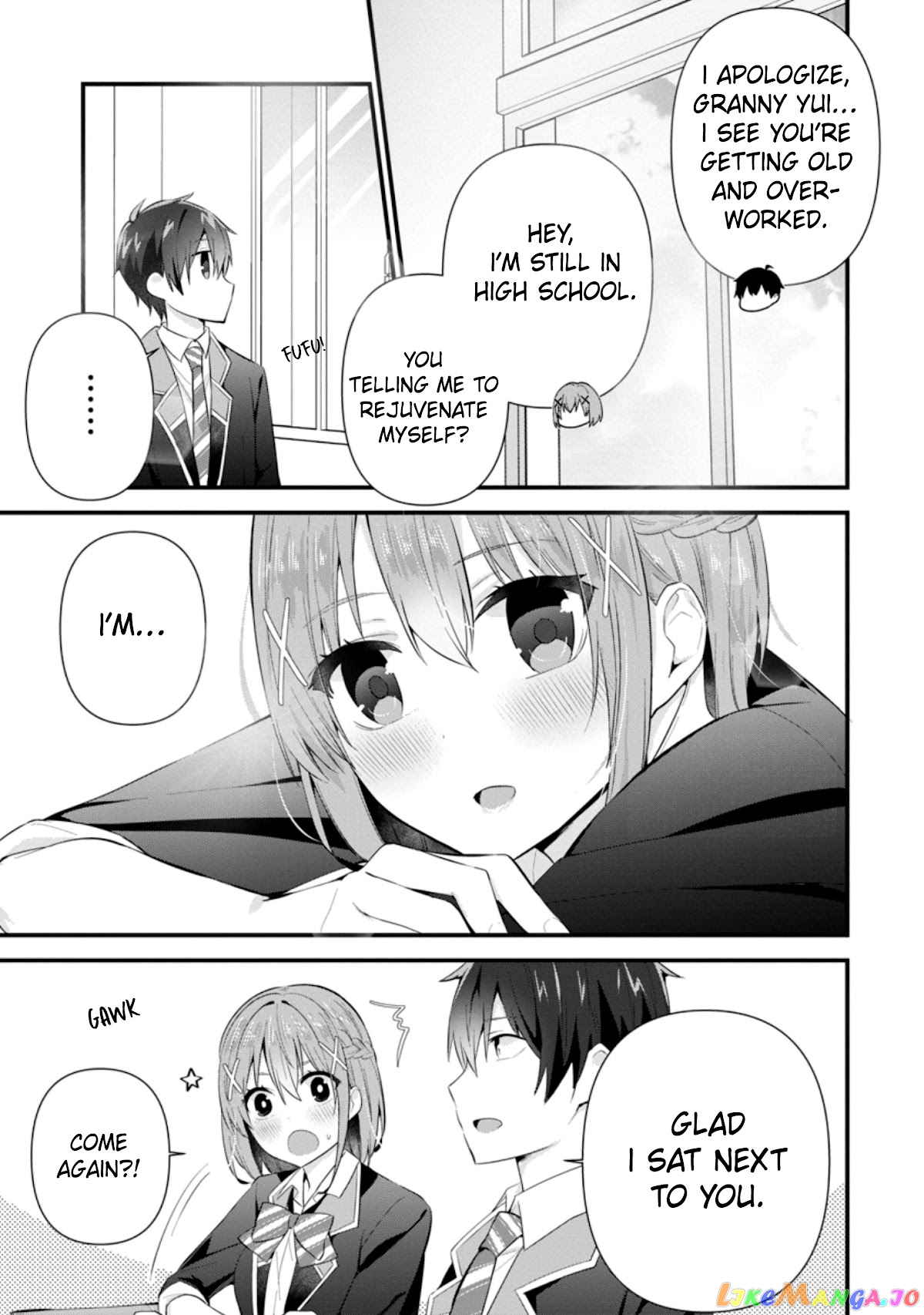 The Cute Girl Sitting Next To Me Is Trying To Make Me Fall In Love With Her As A Way To Ridicule Me, But The Tables Were Turned On Her Before She Knew It chapter 10 - page 12