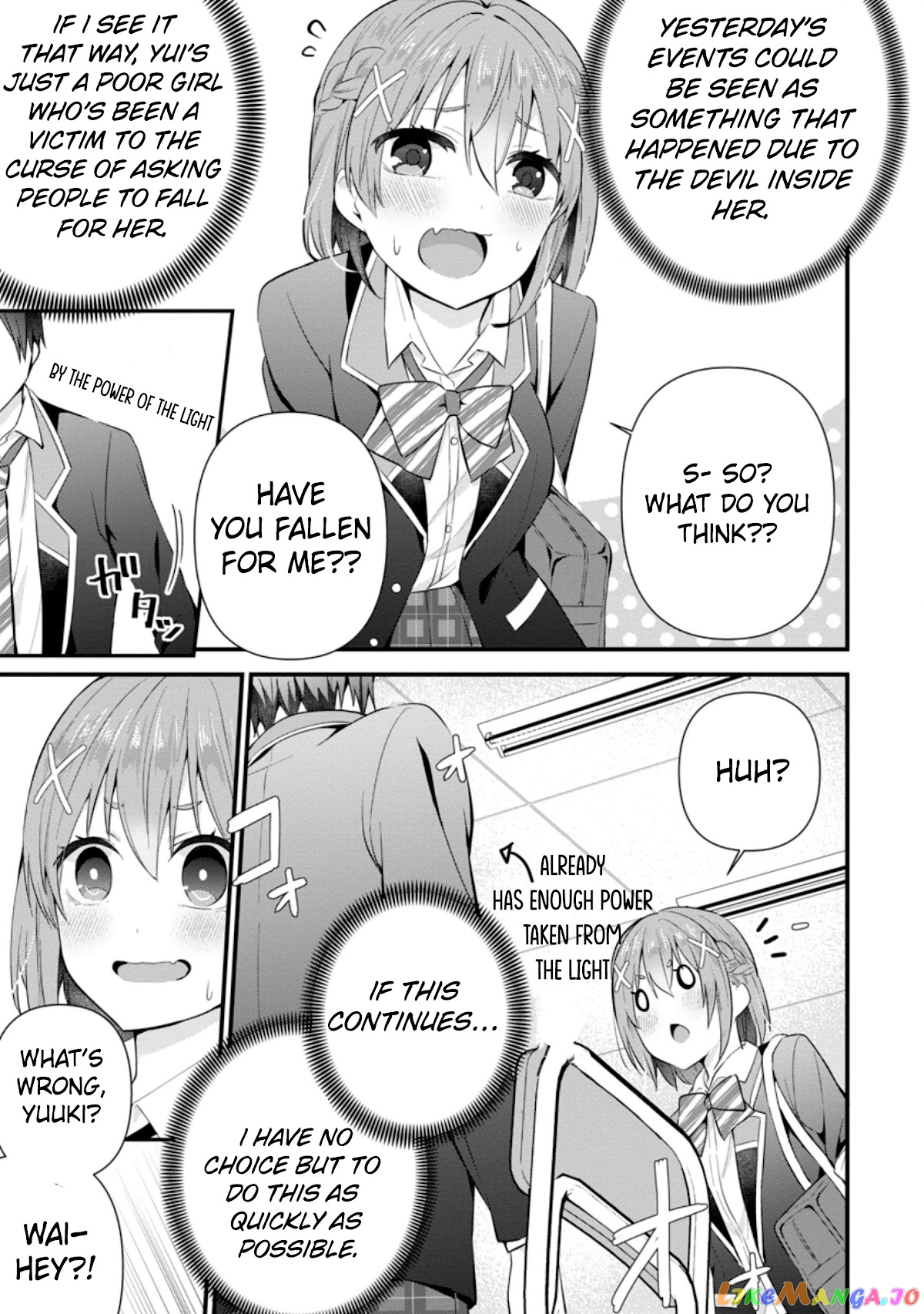 The Cute Girl Sitting Next To Me Is Trying To Make Me Fall In Love With Her As A Way To Ridicule Me, But The Tables Were Turned On Her Before She Knew It chapter 10 - page 8
