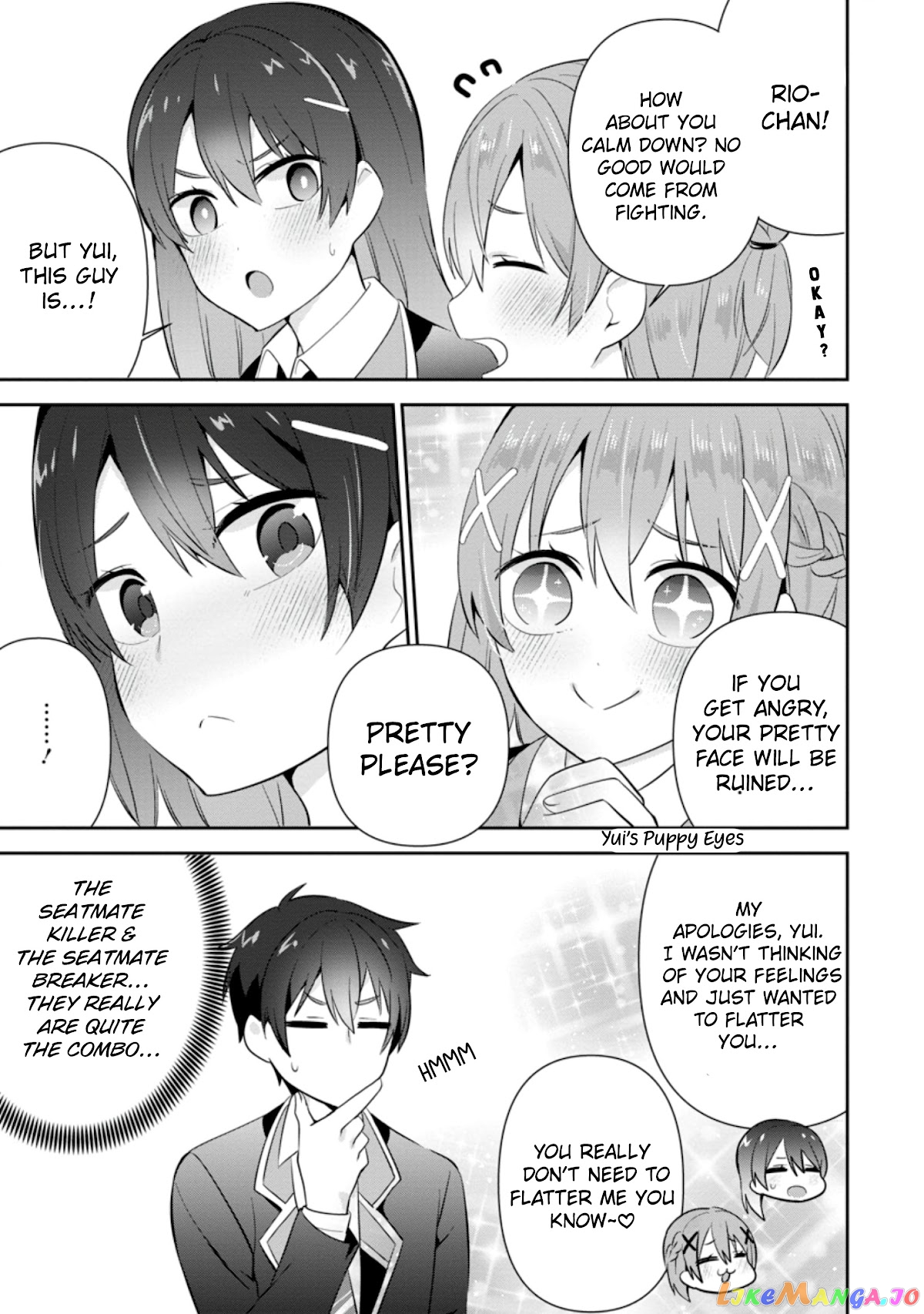 The Cute Girl Sitting Next To Me Is Trying To Make Me Fall In Love With Her As A Way To Ridicule Me, But The Tables Were Turned On Her Before She Knew It chapter 11 - page 19