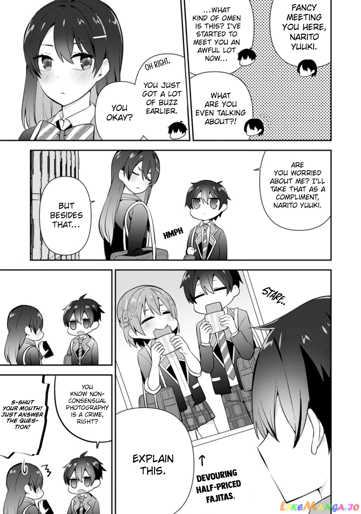 The Cute Girl Sitting Next To Me Is Trying To Make Me Fall In Love With Her As A Way To Ridicule Me, But The Tables Were Turned On Her Before She Knew It chapter 11 - page 21