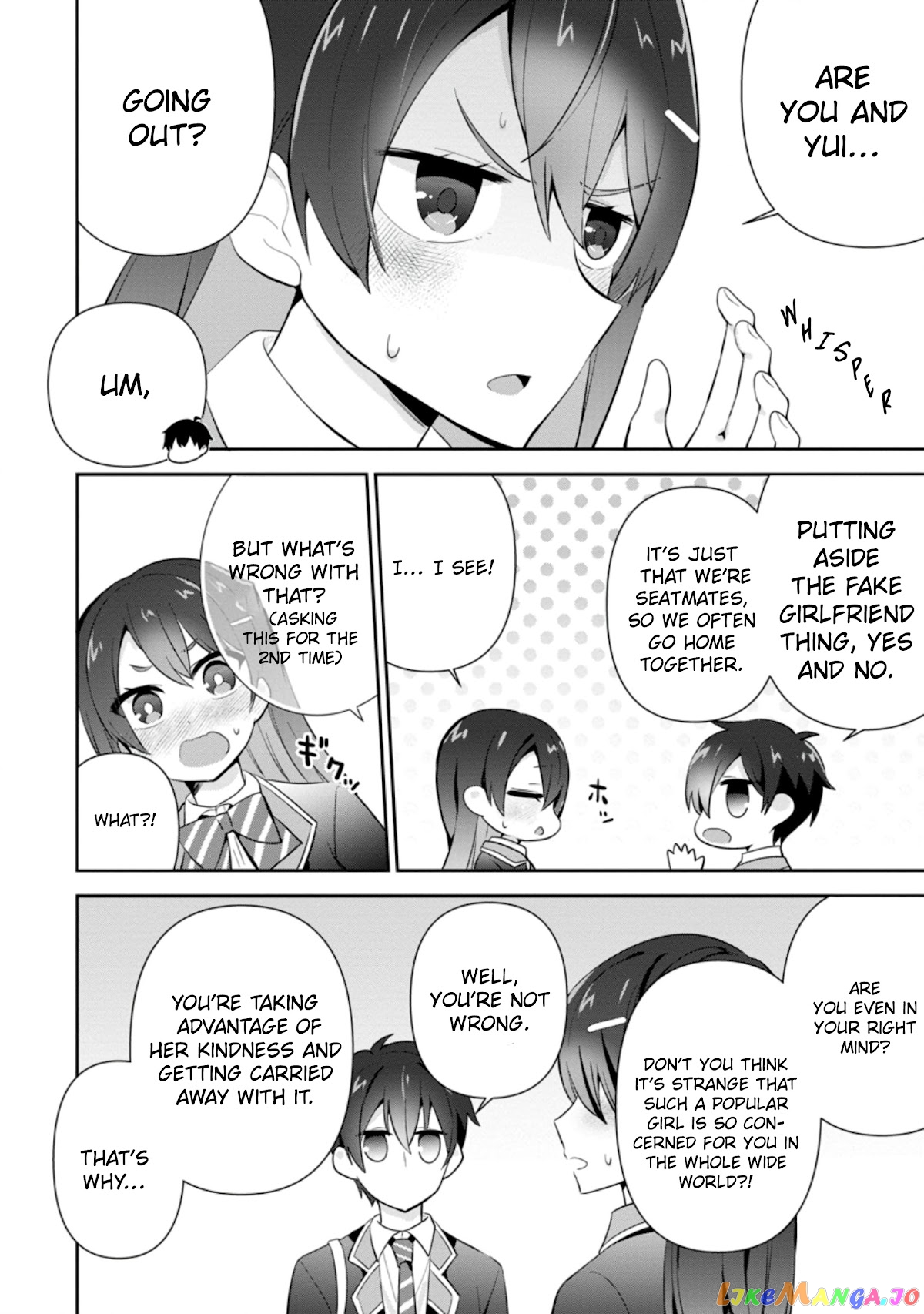 The Cute Girl Sitting Next To Me Is Trying To Make Me Fall In Love With Her As A Way To Ridicule Me, But The Tables Were Turned On Her Before She Knew It chapter 11 - page 22