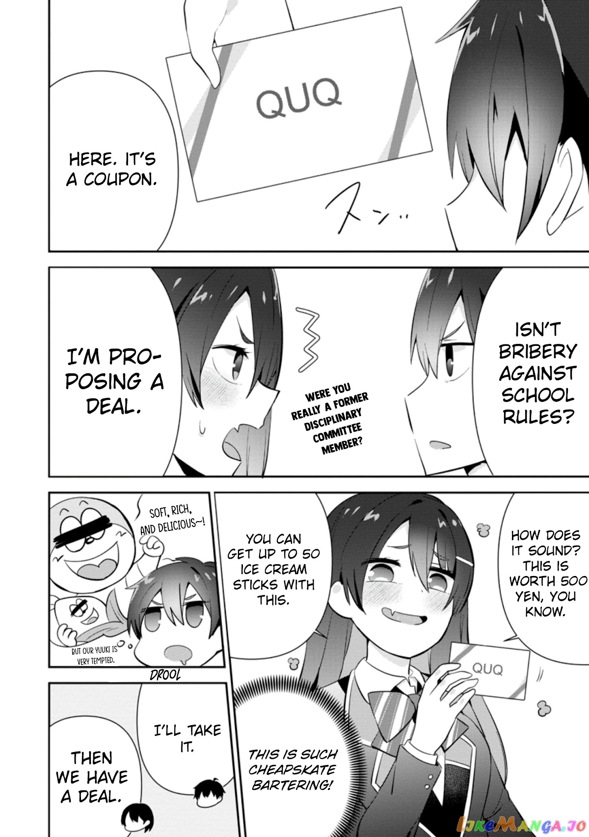 The Cute Girl Sitting Next To Me Is Trying To Make Me Fall In Love With Her As A Way To Ridicule Me, But The Tables Were Turned On Her Before She Knew It chapter 11 - page 24