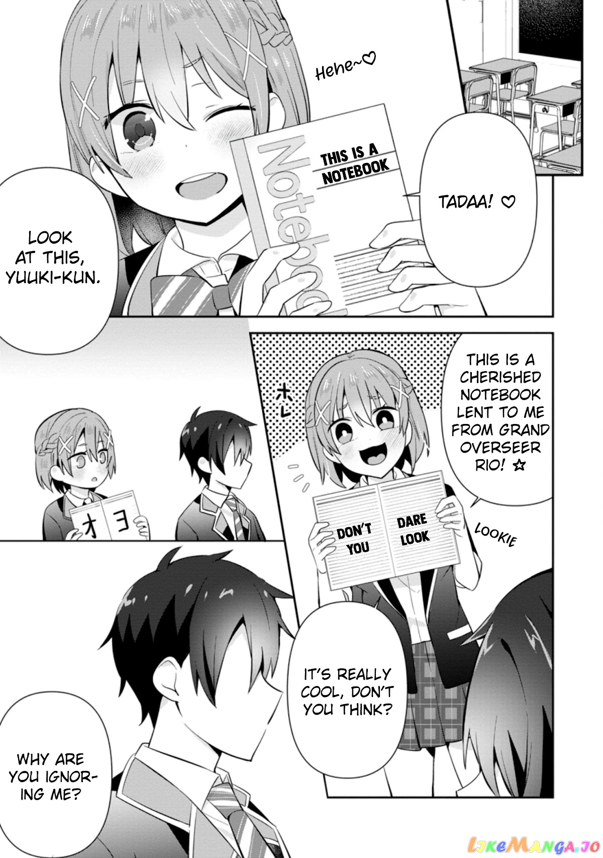 The Cute Girl Sitting Next To Me Is Trying To Make Me Fall In Love With Her As A Way To Ridicule Me, But The Tables Were Turned On Her Before She Knew It chapter 11 - page 25