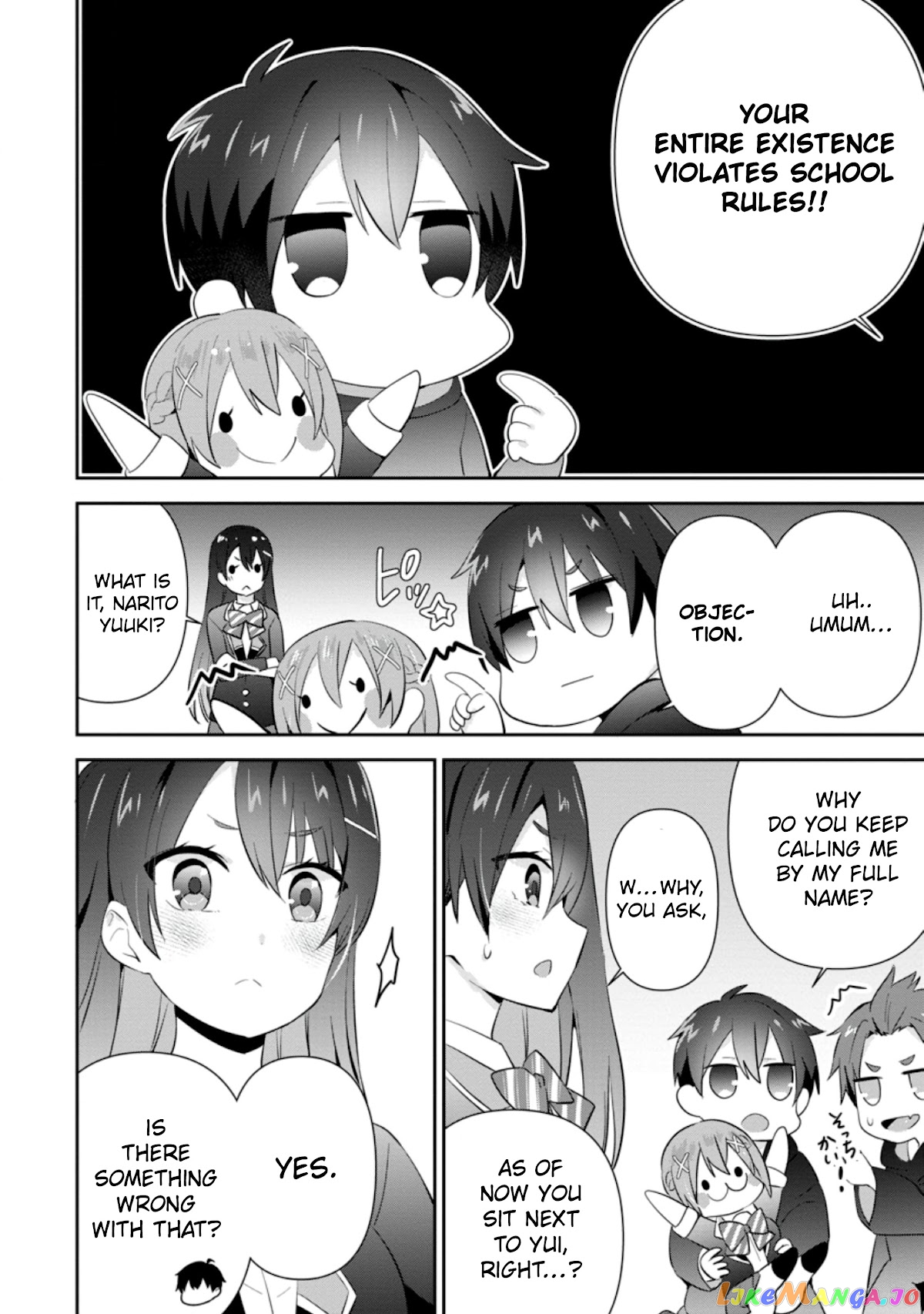 The Cute Girl Sitting Next To Me Is Trying To Make Me Fall In Love With Her As A Way To Ridicule Me, But The Tables Were Turned On Her Before She Knew It chapter 11 - page 3