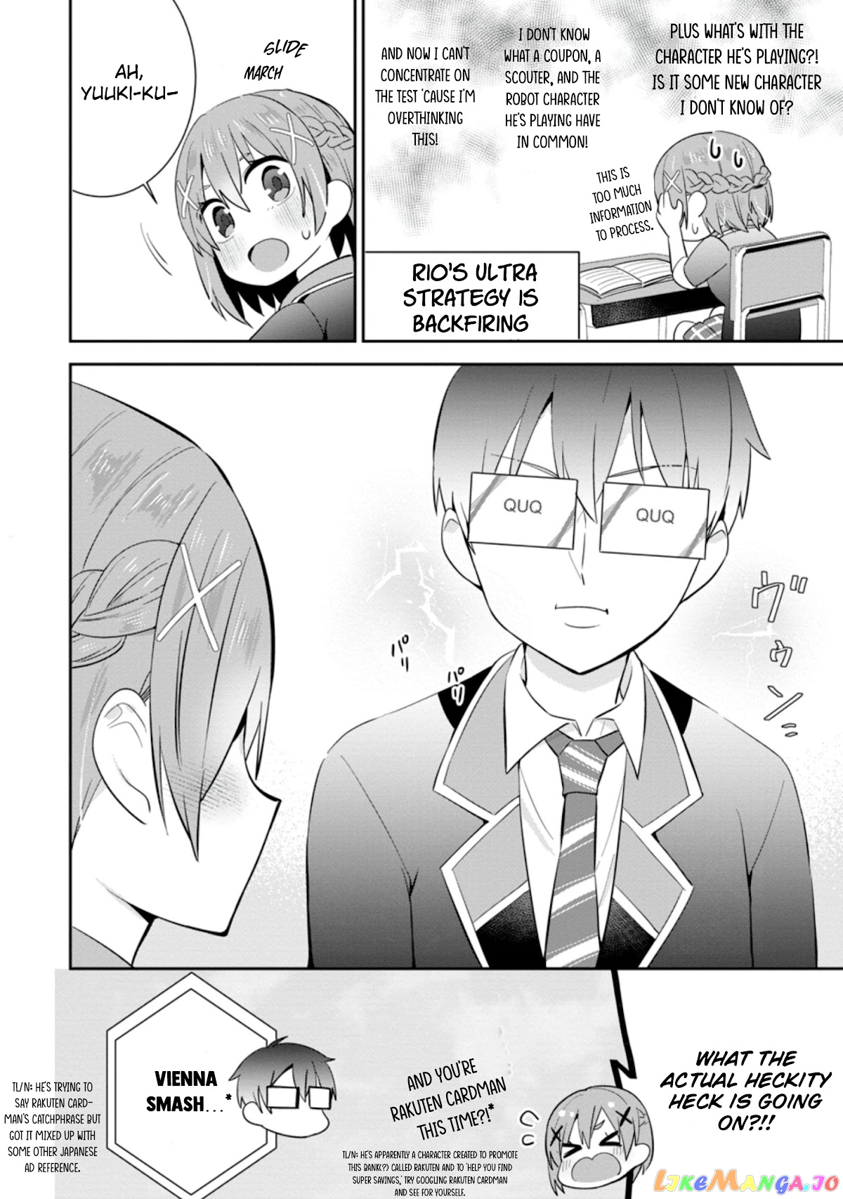 The Cute Girl Sitting Next To Me Is Trying To Make Me Fall In Love With Her As A Way To Ridicule Me, But The Tables Were Turned On Her Before She Knew It chapter 11 - page 30