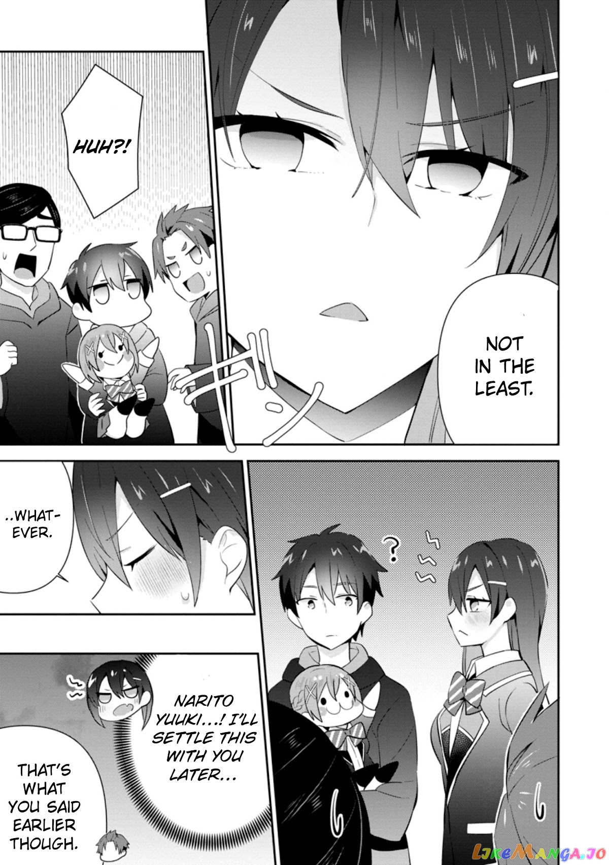 The Cute Girl Sitting Next To Me Is Trying To Make Me Fall In Love With Her As A Way To Ridicule Me, But The Tables Were Turned On Her Before She Knew It chapter 11 - page 4