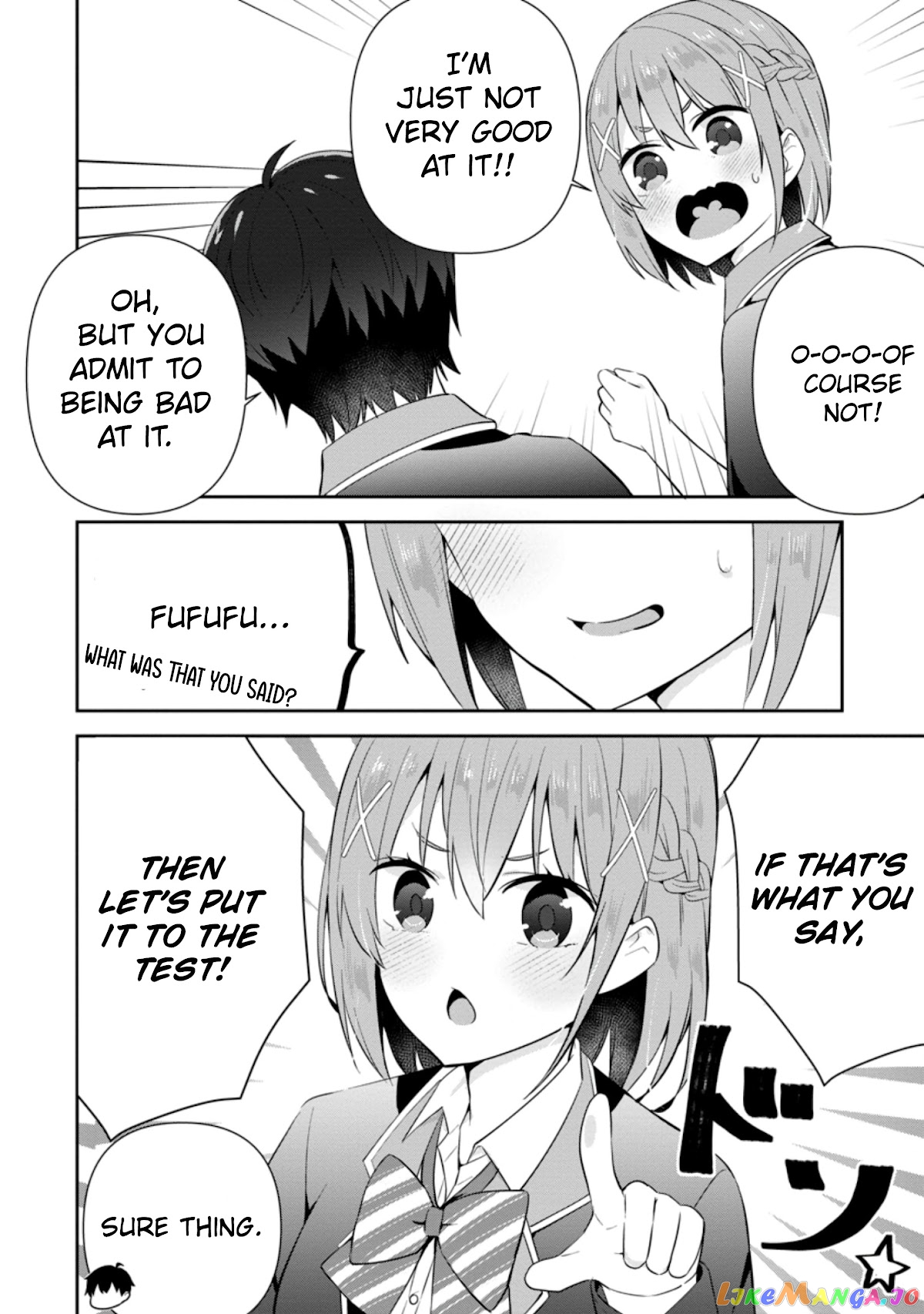 The Cute Girl Sitting Next To Me Is Trying To Make Me Fall In Love With Her As A Way To Ridicule Me, But The Tables Were Turned On Her Before She Knew It chapter 11 - page 9